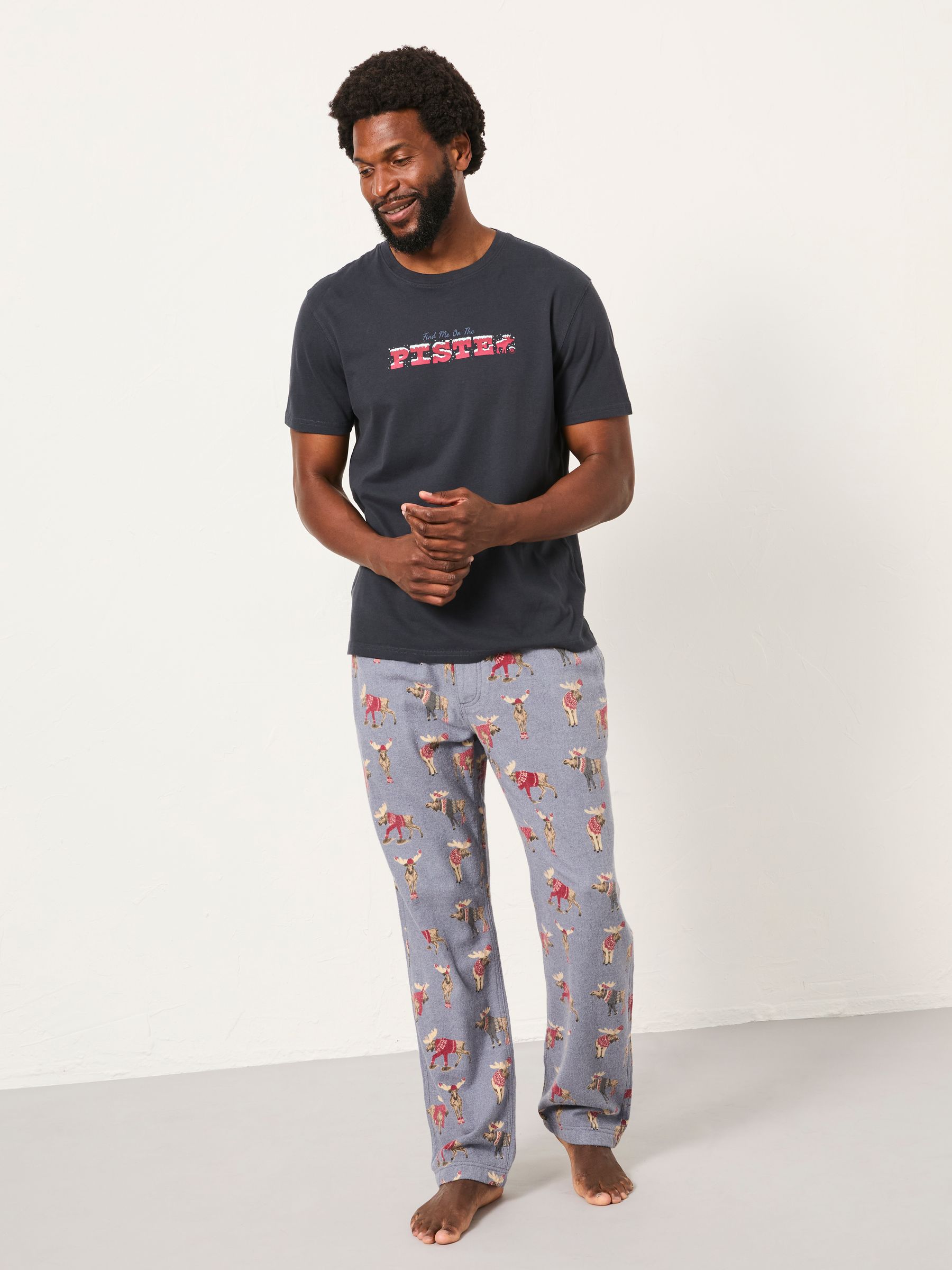 Navy Shelter Piste Graphic T-Shirt - Image 3 of 5