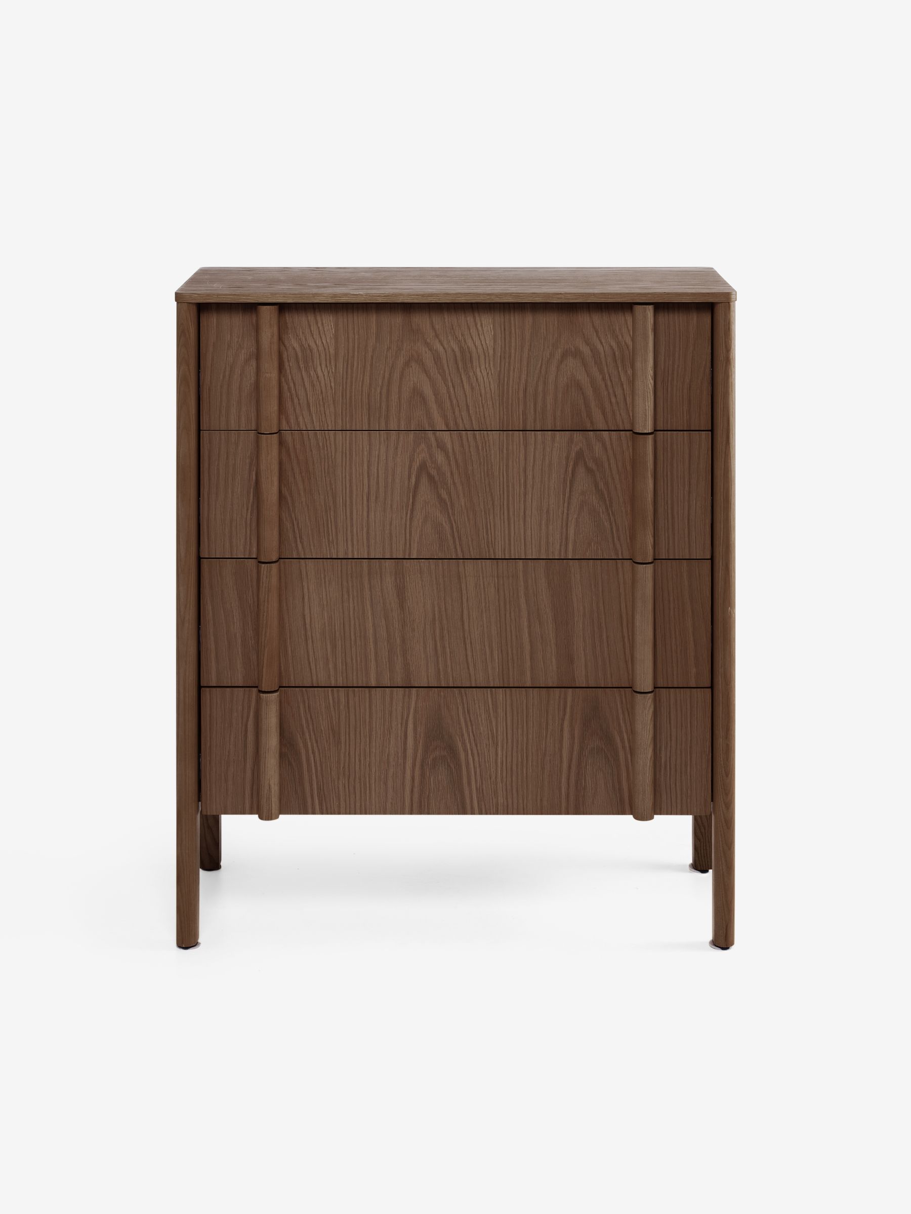 Reeve 4 Drawer 4 Drawer Chest in Dark Brown - Image 2 of 5