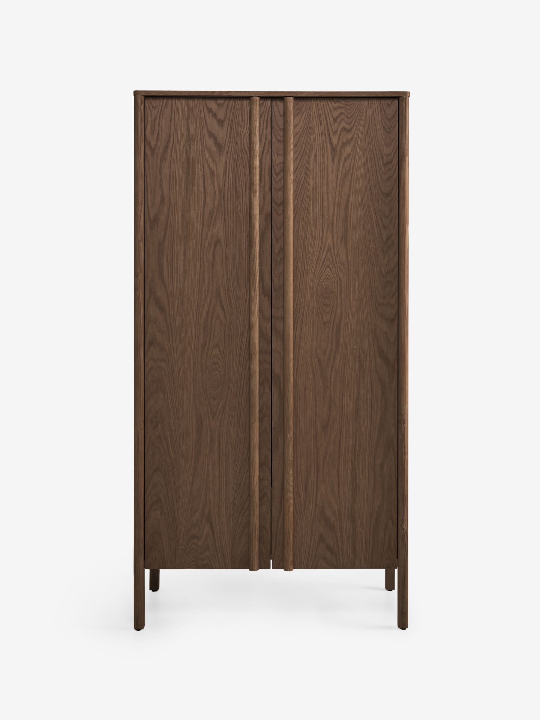 Reeve Double Wardrobe in Dark Brown - Image 6 of 6