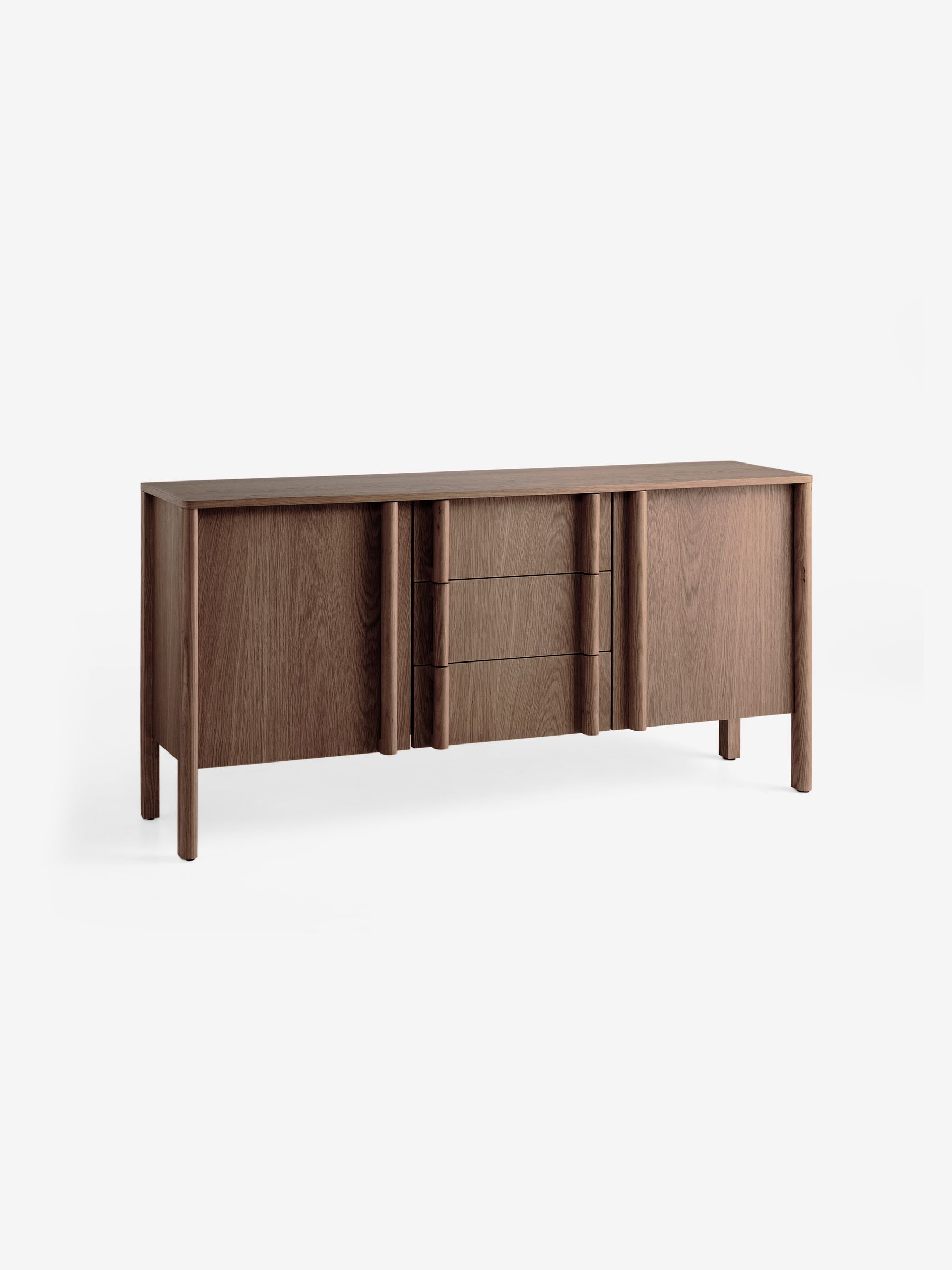 Reeve Large Large Sideboard in Dark Stain Oak - Image 4 of 5