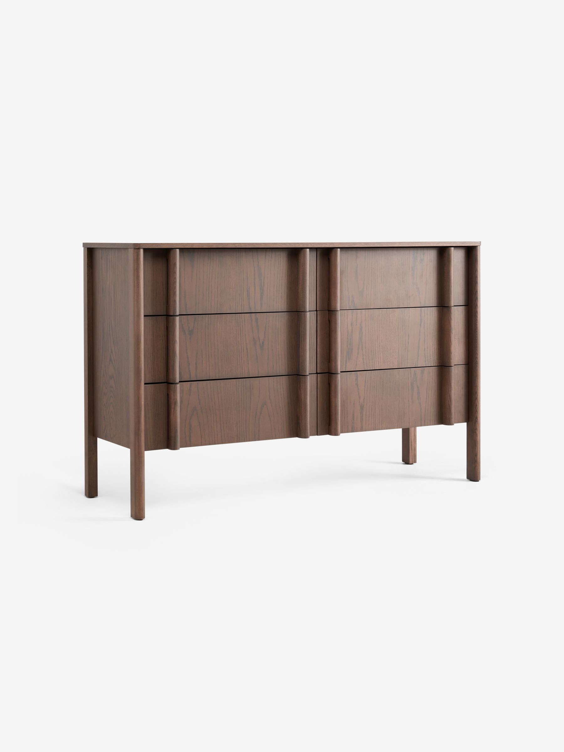 Reeve 6 Drawer 4 Drawer Chest in Dark Brown - Image 6 of 6 Reeve 6 Drawer 4 Drawer Chest in Dark Brown - Image 6 of 6