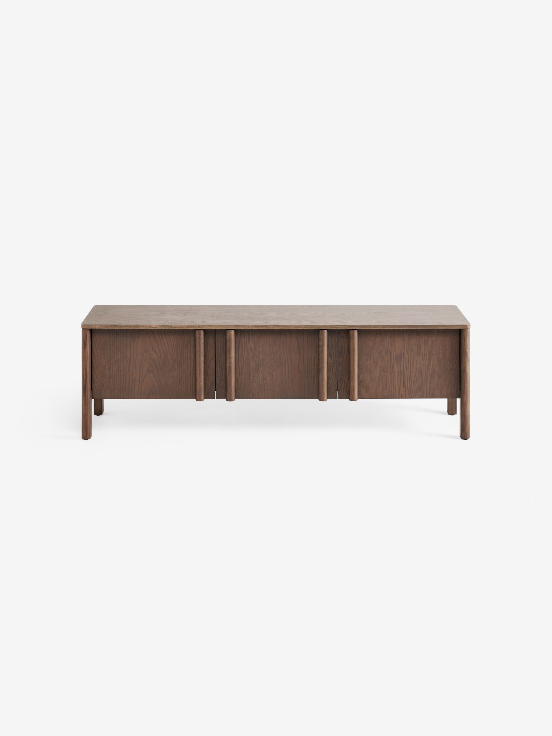 Reeve Up to 55 Inch Wide TV Unit in Dark Stain Oak - Image 6 of 6