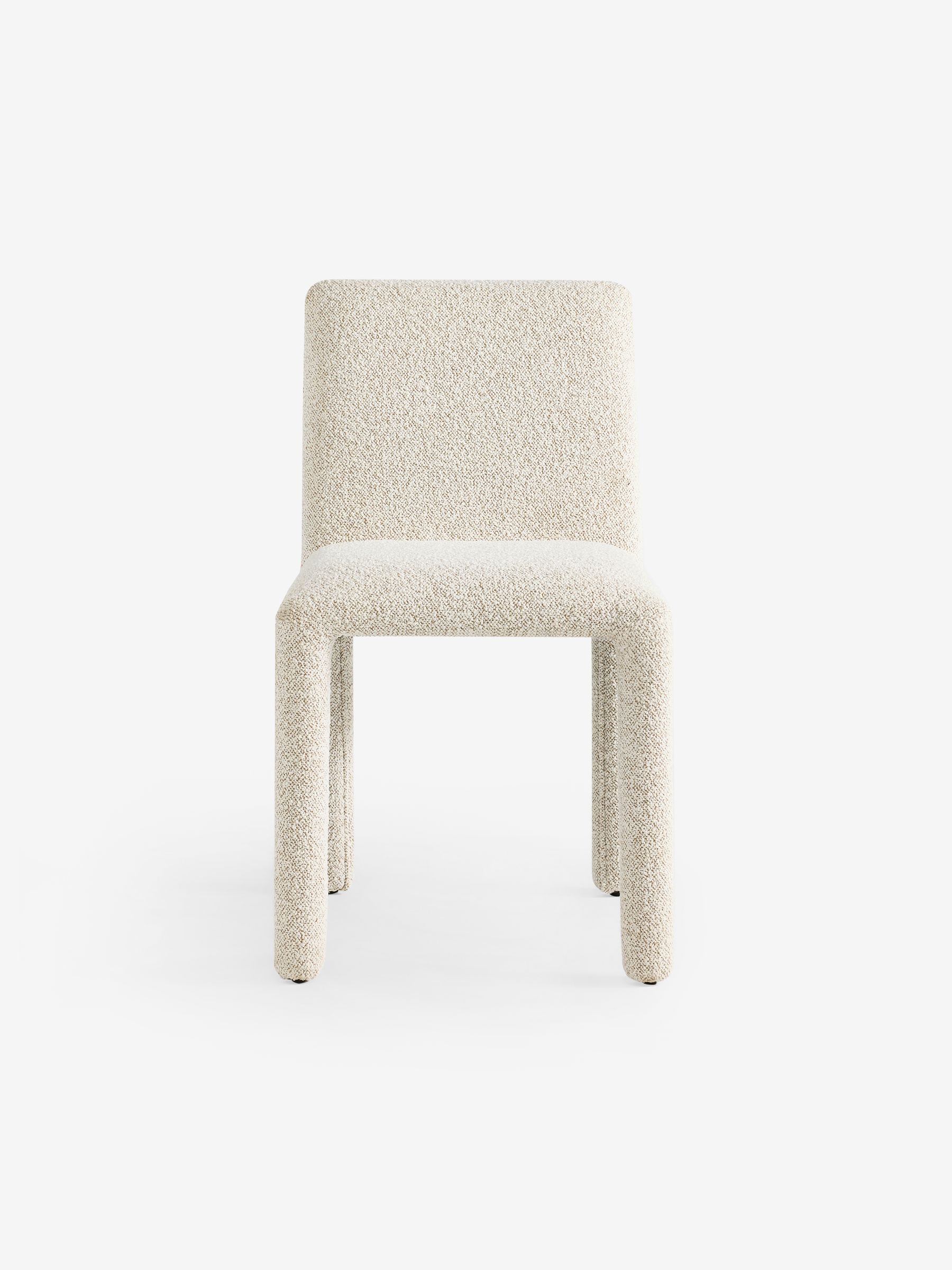 Set of 2 Lyric Dining Chairs in Off White Boucle - Image 5 of 5
