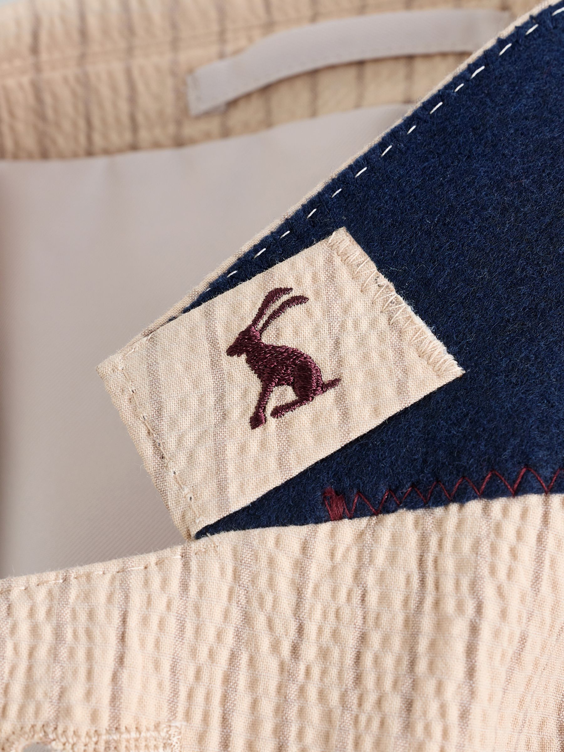 Ecru Stripe Seersucker Suit Jacket - Image 19 of 19