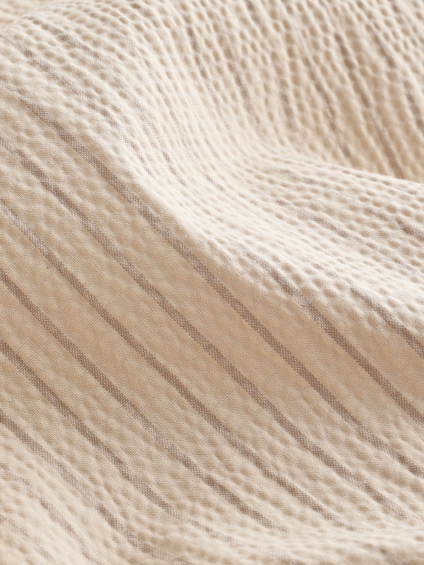 Ecru Stripe Seersucker Suit Trousers - Image 9 of 11