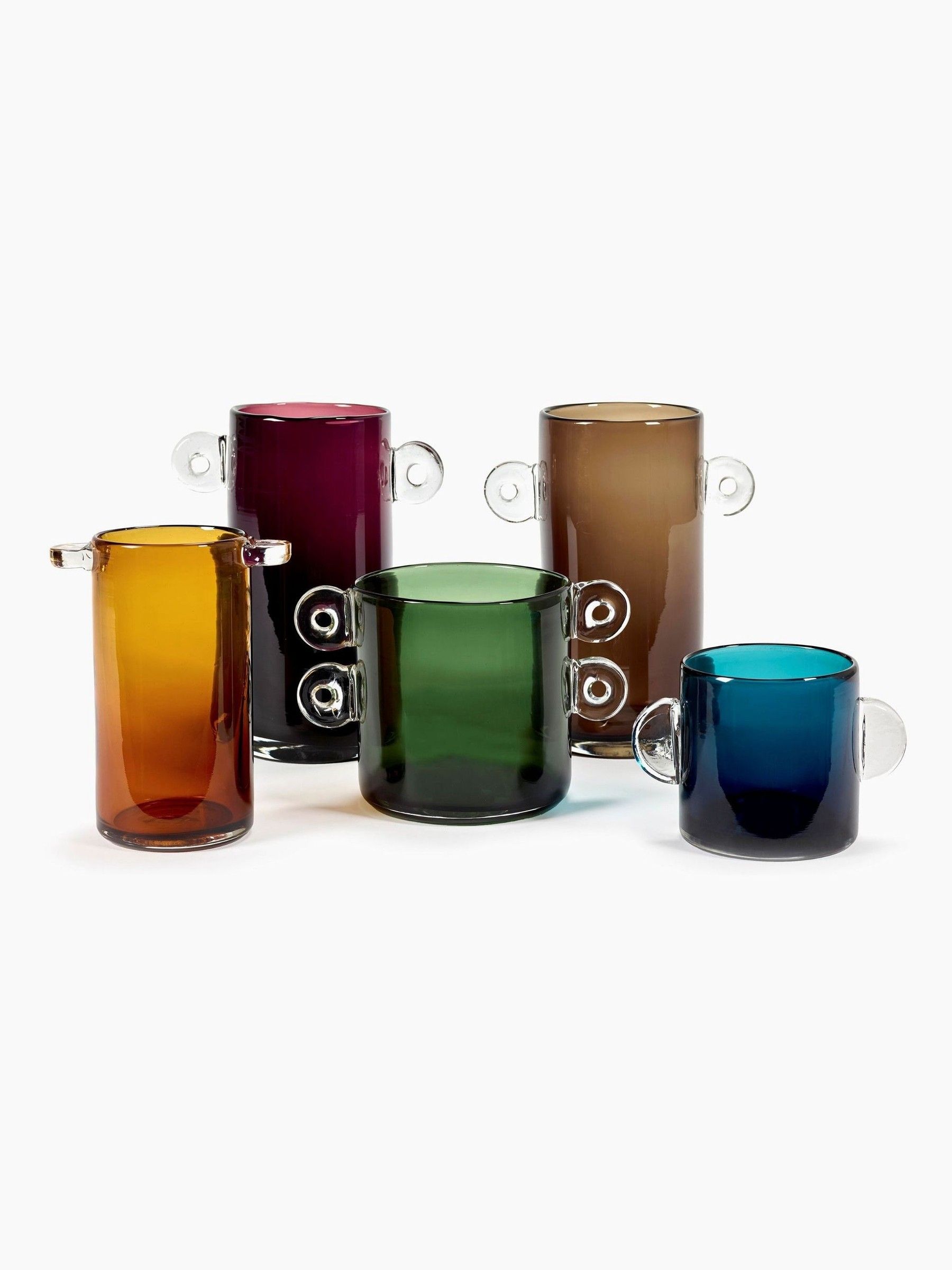 Brown Wind and Fire Vase - Image 1 of 4