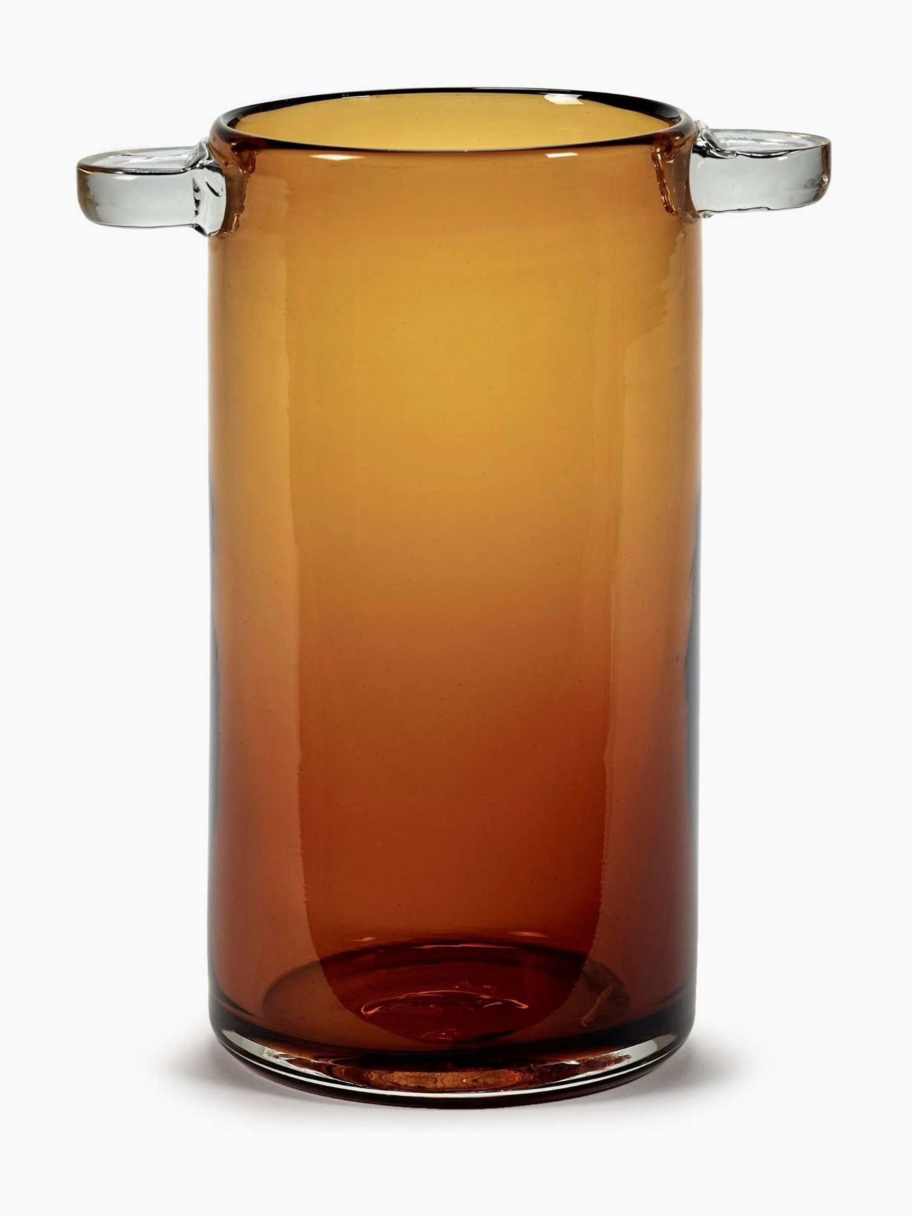 Brown Wind and Fire Vase - Image 2 of 4