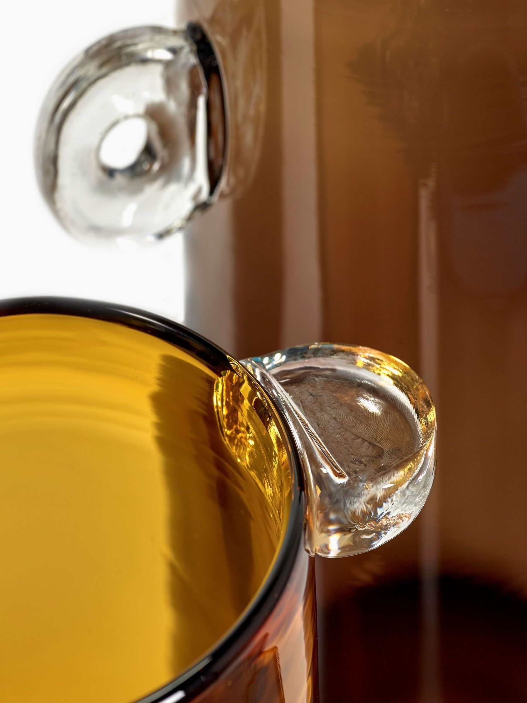 Brown Wind and Fire Vase - Image 3 of 3 Brown Wind and Fire Vase - Image 3 of 3