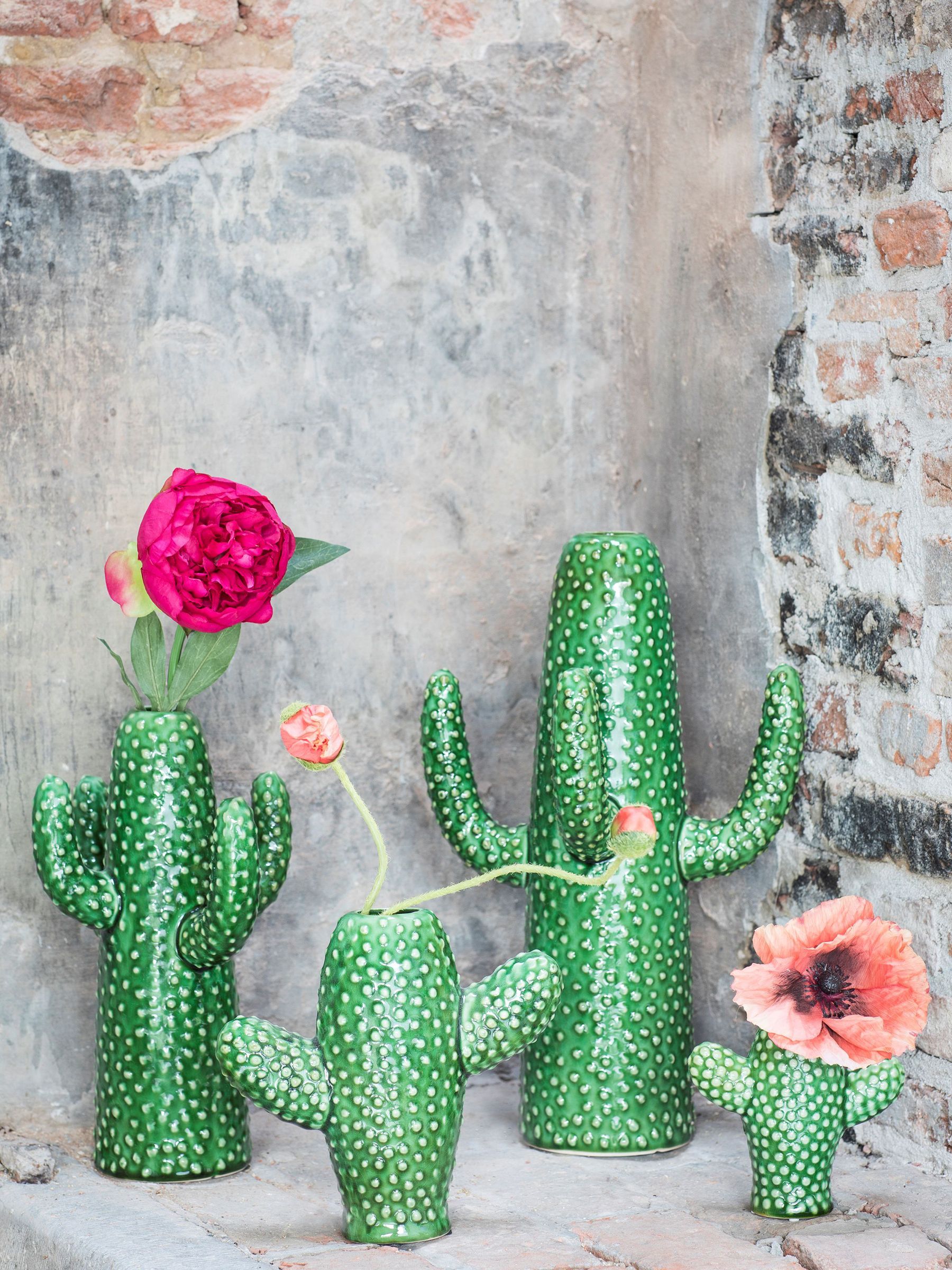 Green Urban Jungle Cactus Vase - Image 1 of 5