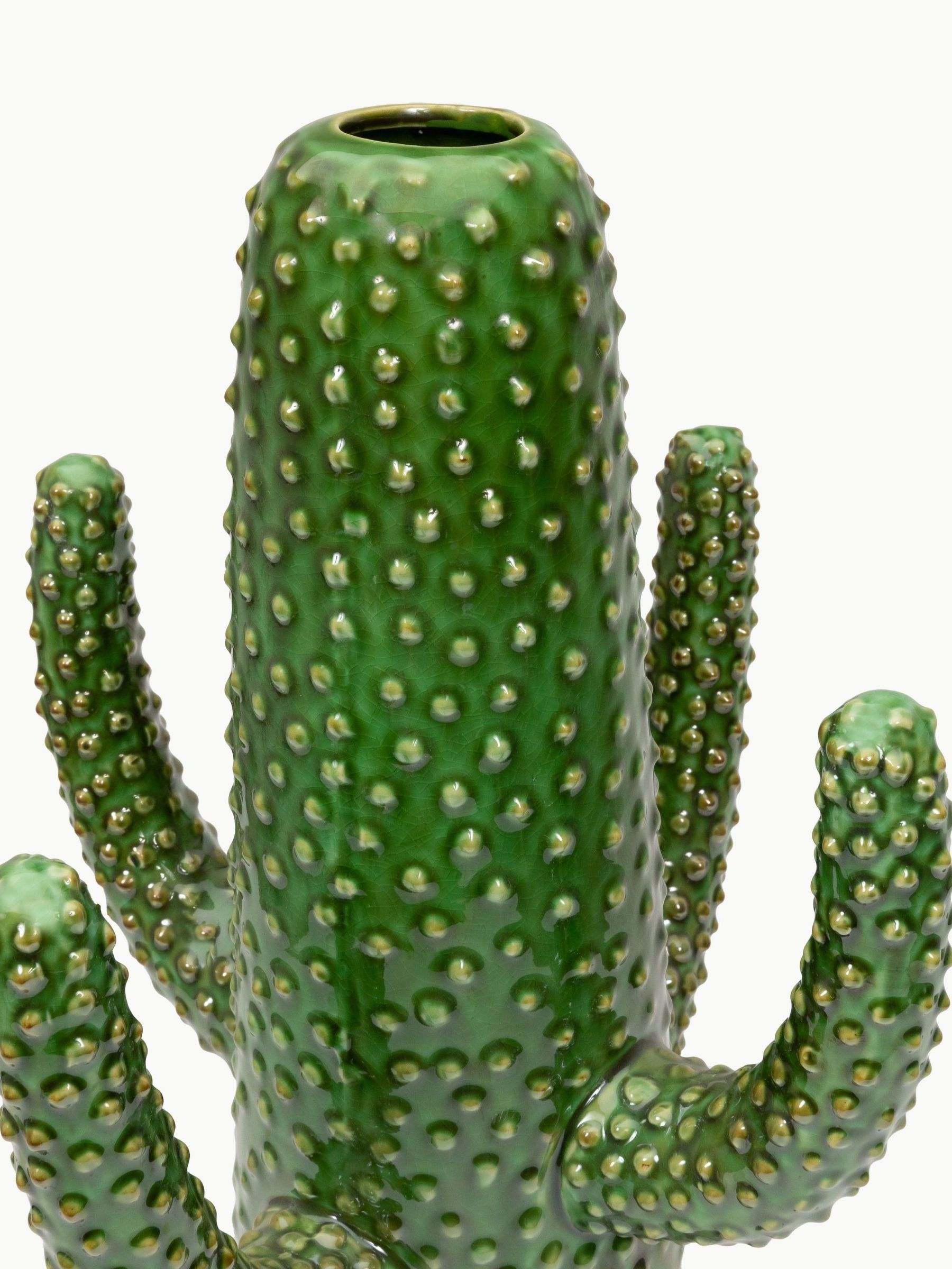 Green Urban Jungle Cactus Vase - Image 4 of 5