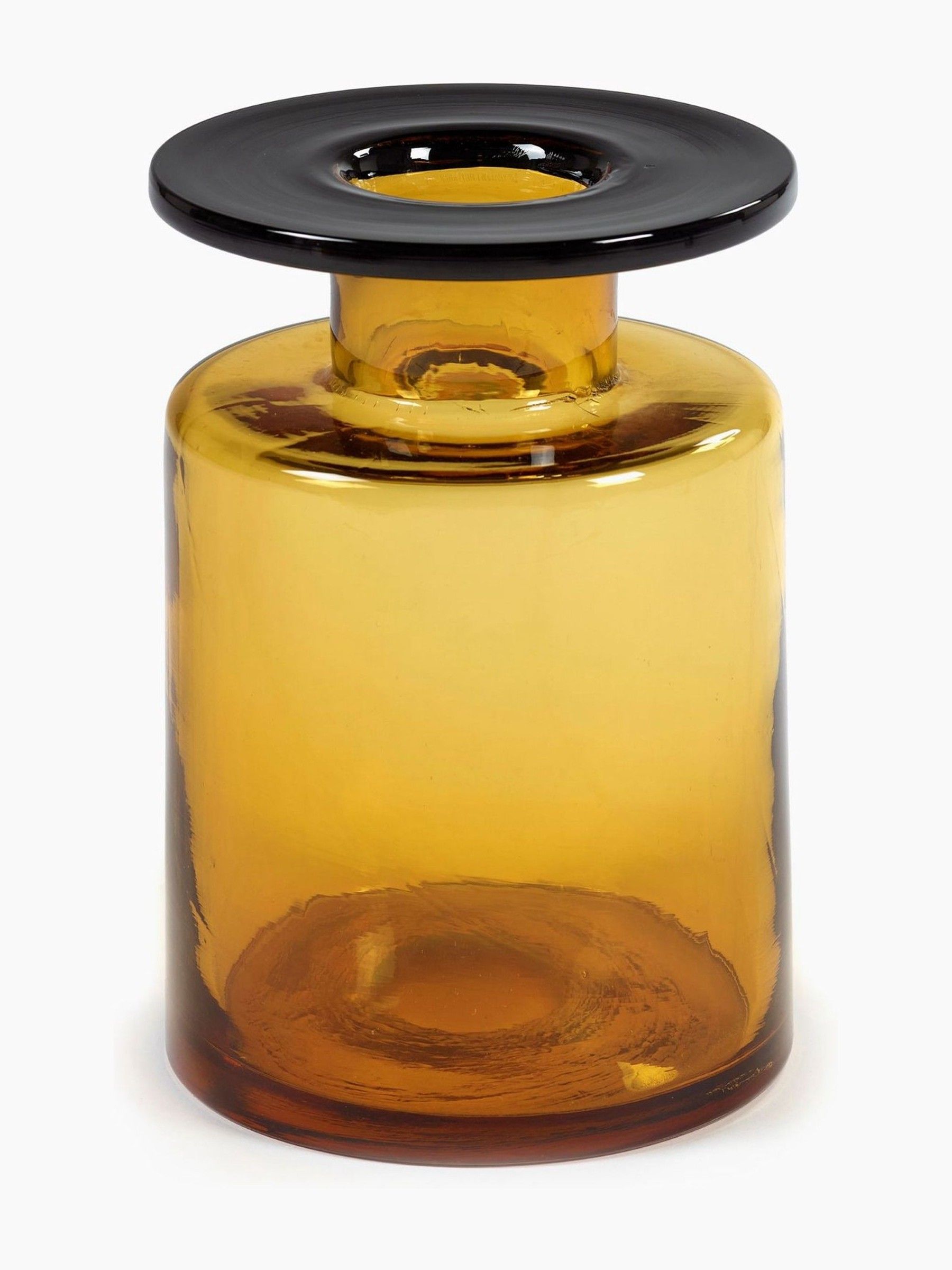 Brown Wind and Fire Vase - Image 1 of 4 Brown Wind and Fire Vase - Image 1 of 4