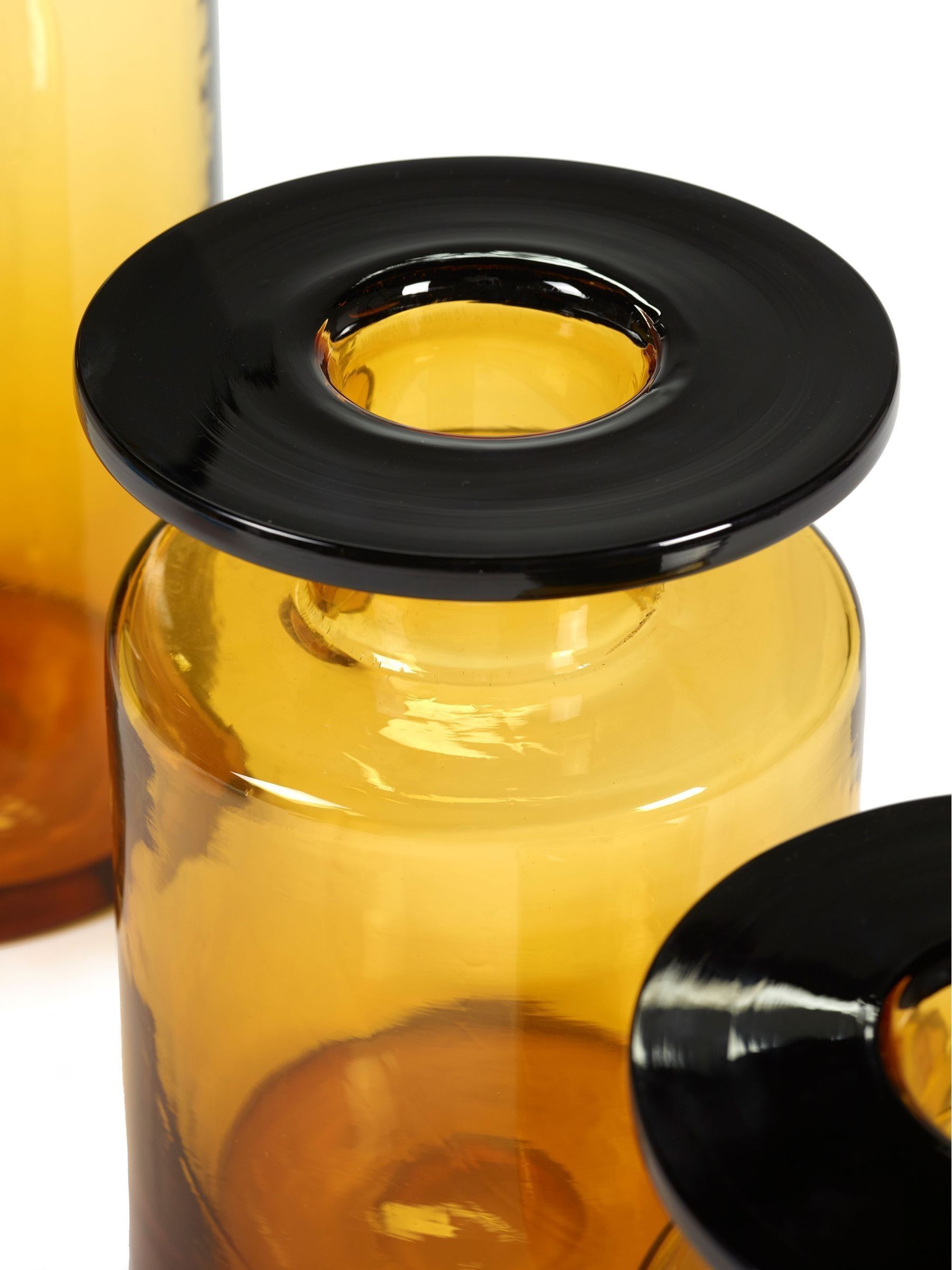 Brown Wind and Fire Vase - Image 2 of 4 Brown Wind and Fire Vase - Image 2 of 4