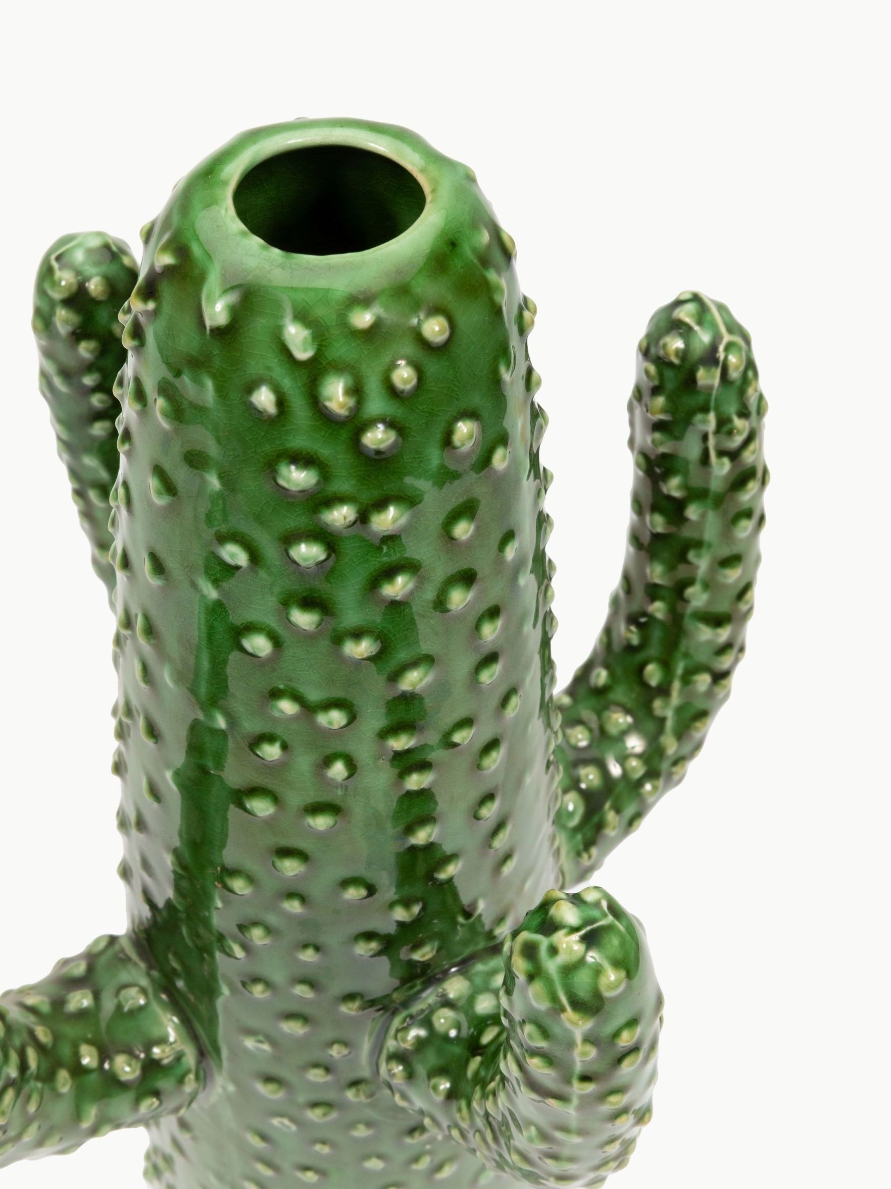 Green Urban Jungle Cactus Vase - Image 2 of 3