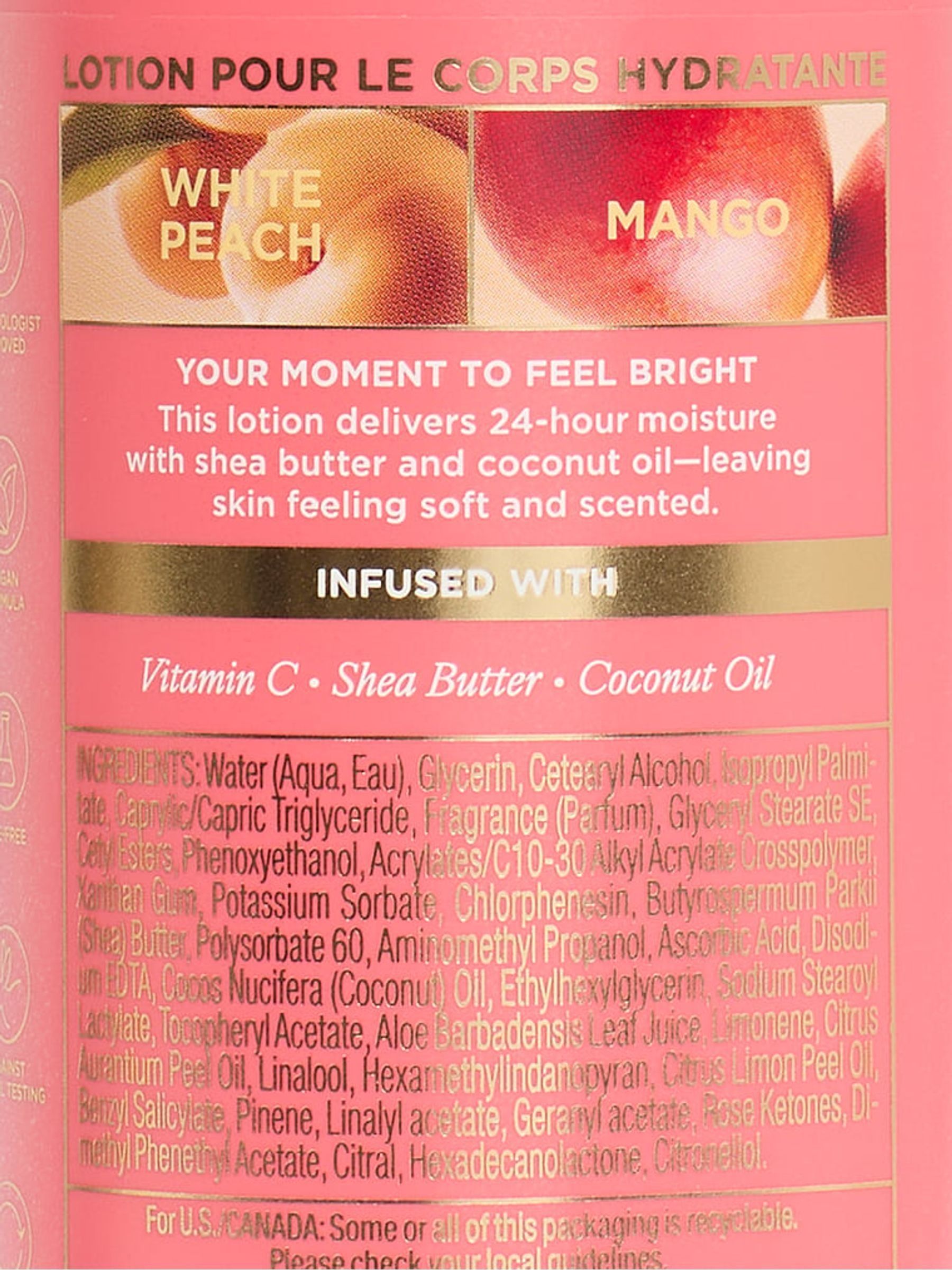 White Peach Mango Body Lotion - Image 2 of 4