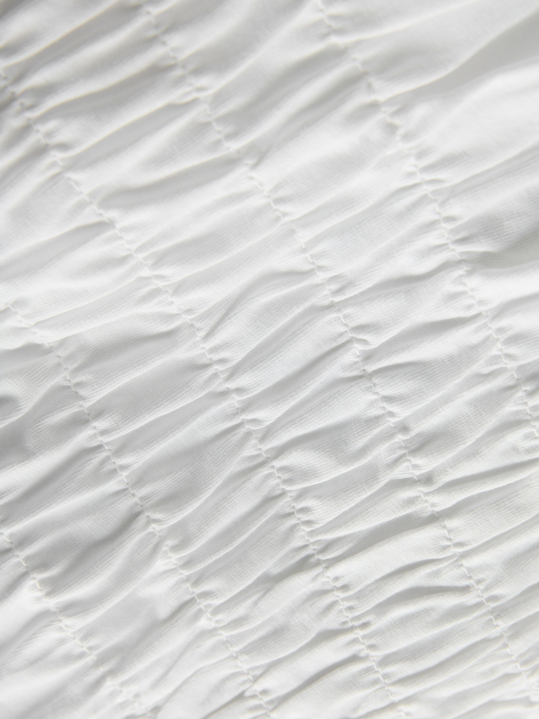 Black/White/Brown 3 Pack Shirred Grown On Sleeve T-Shirts - Image 6 of 6