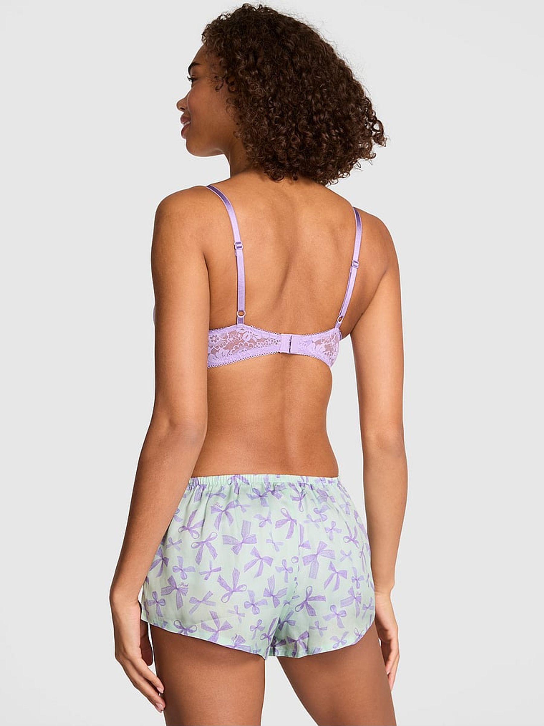 Mint Green Micro Pyjama Bottoms - Image 2 of 2