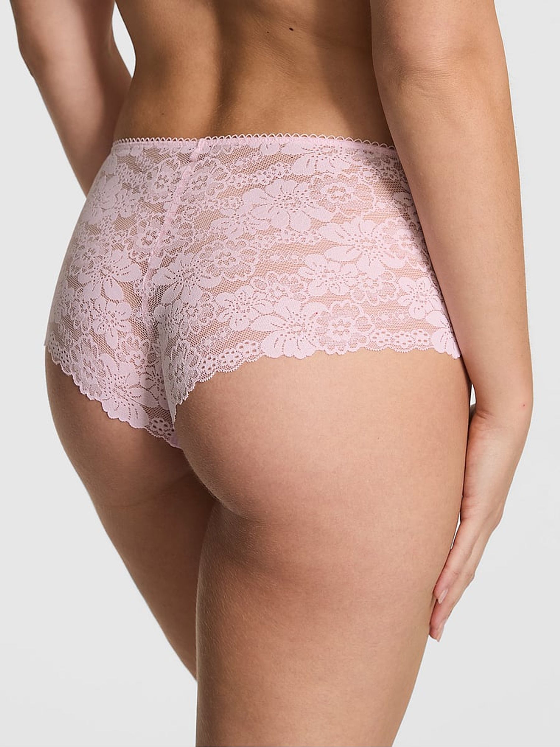 Pink Tulip Cheeky No Show Lace Trim Knicker - Image 2 of 2