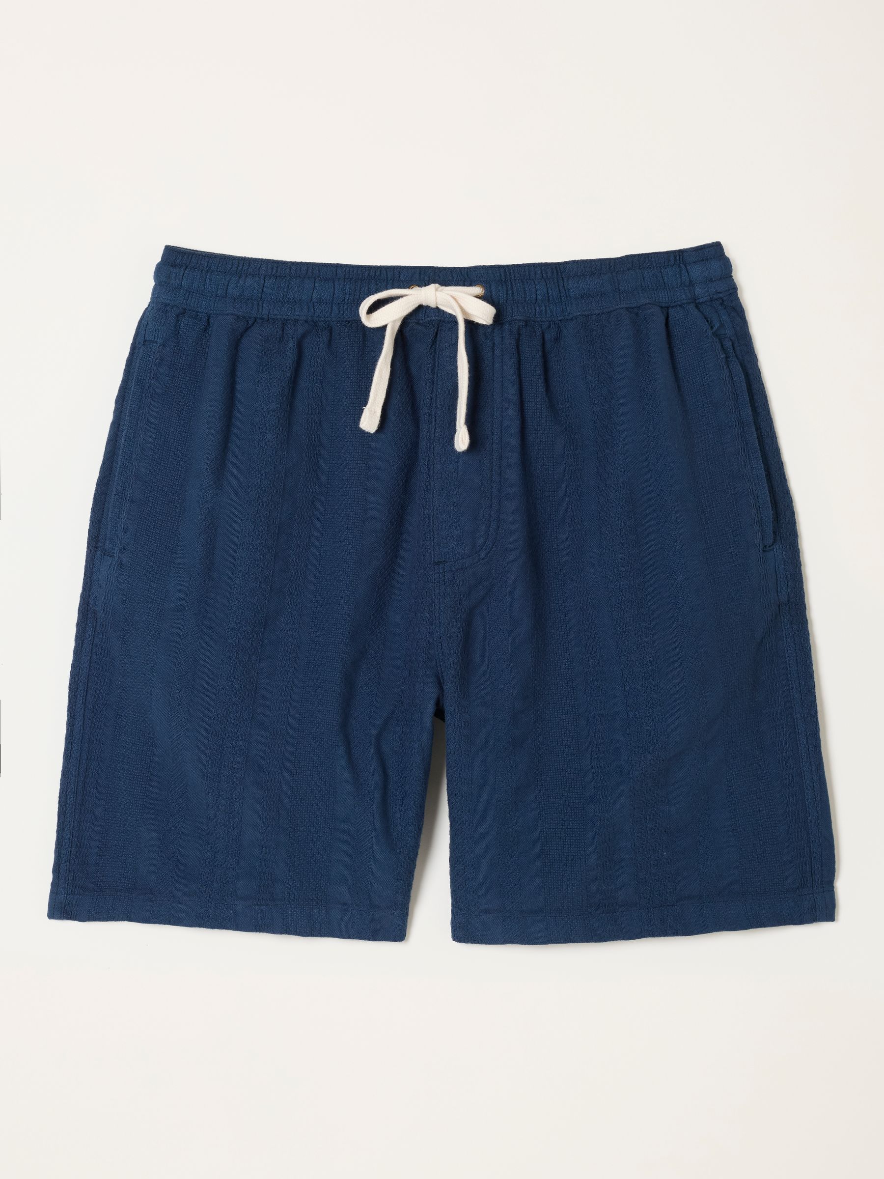 Indigo Blue Ladram Self Stripe Shorts - Image 6 of 6