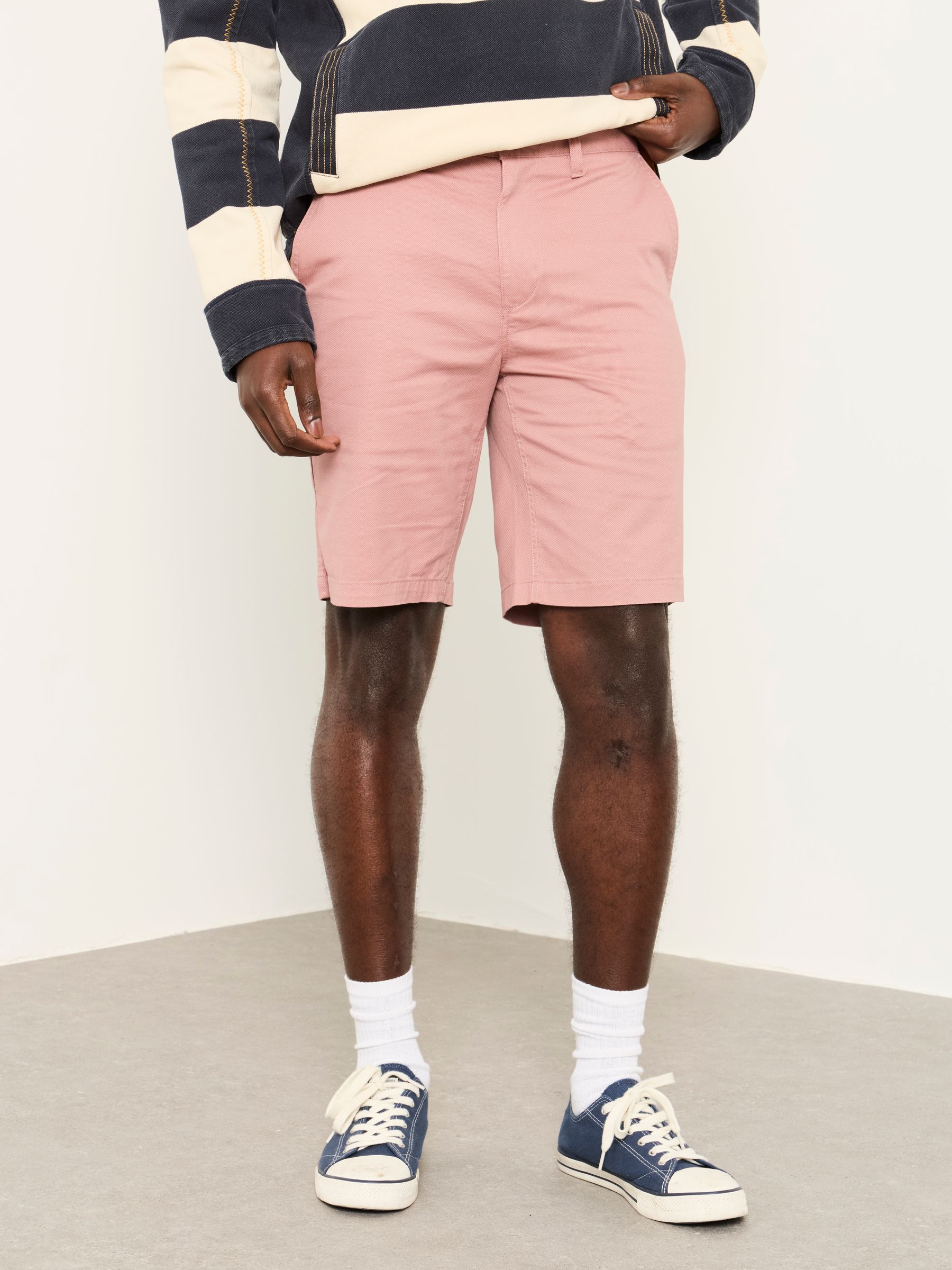 Mawes Pink Chino Shorts - Image 1 of 7
