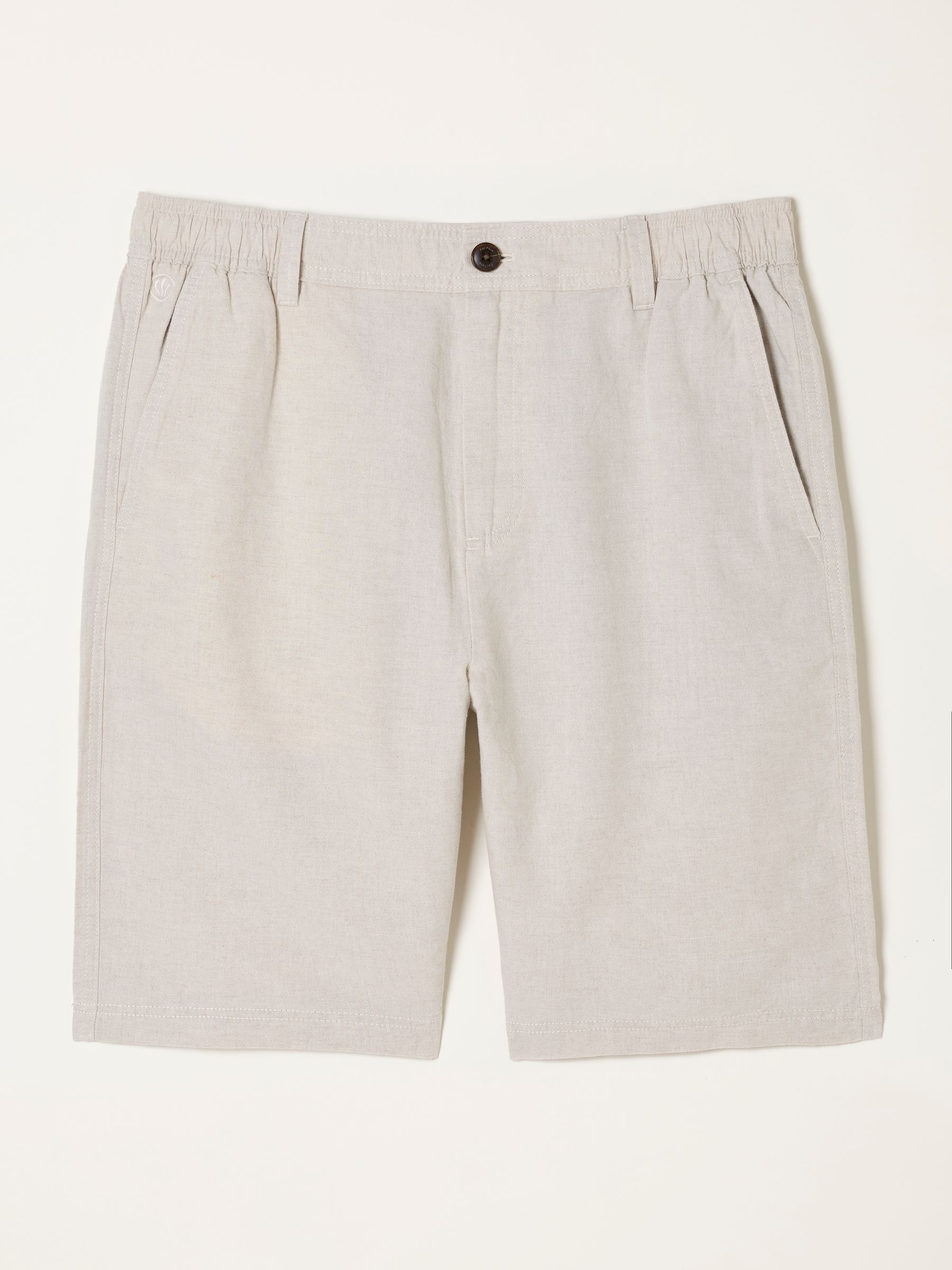 Salcombe Natural Linen Cotton Shorts - Image 5 of 5