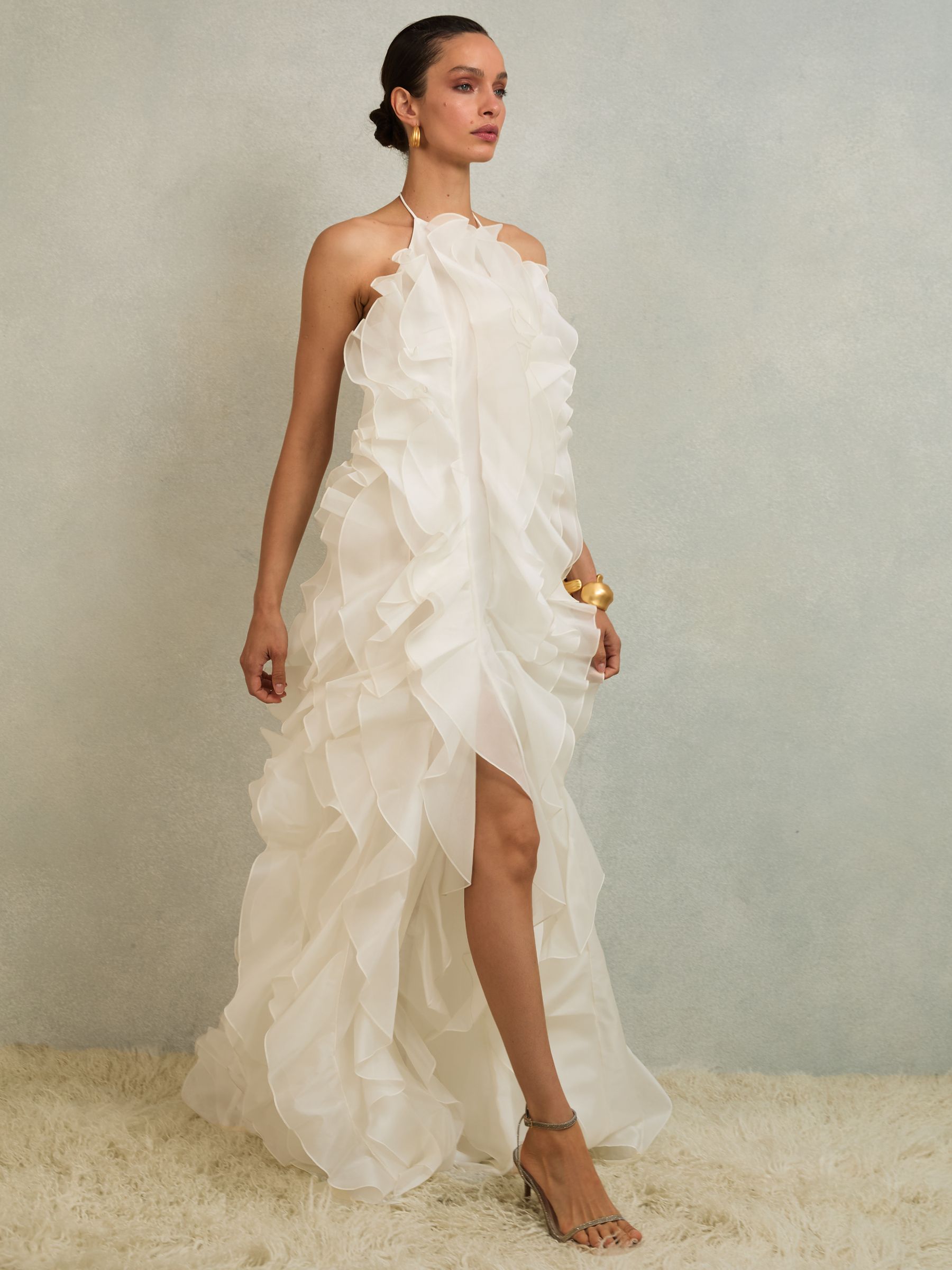 Dress in Off White - Image 3 of 7