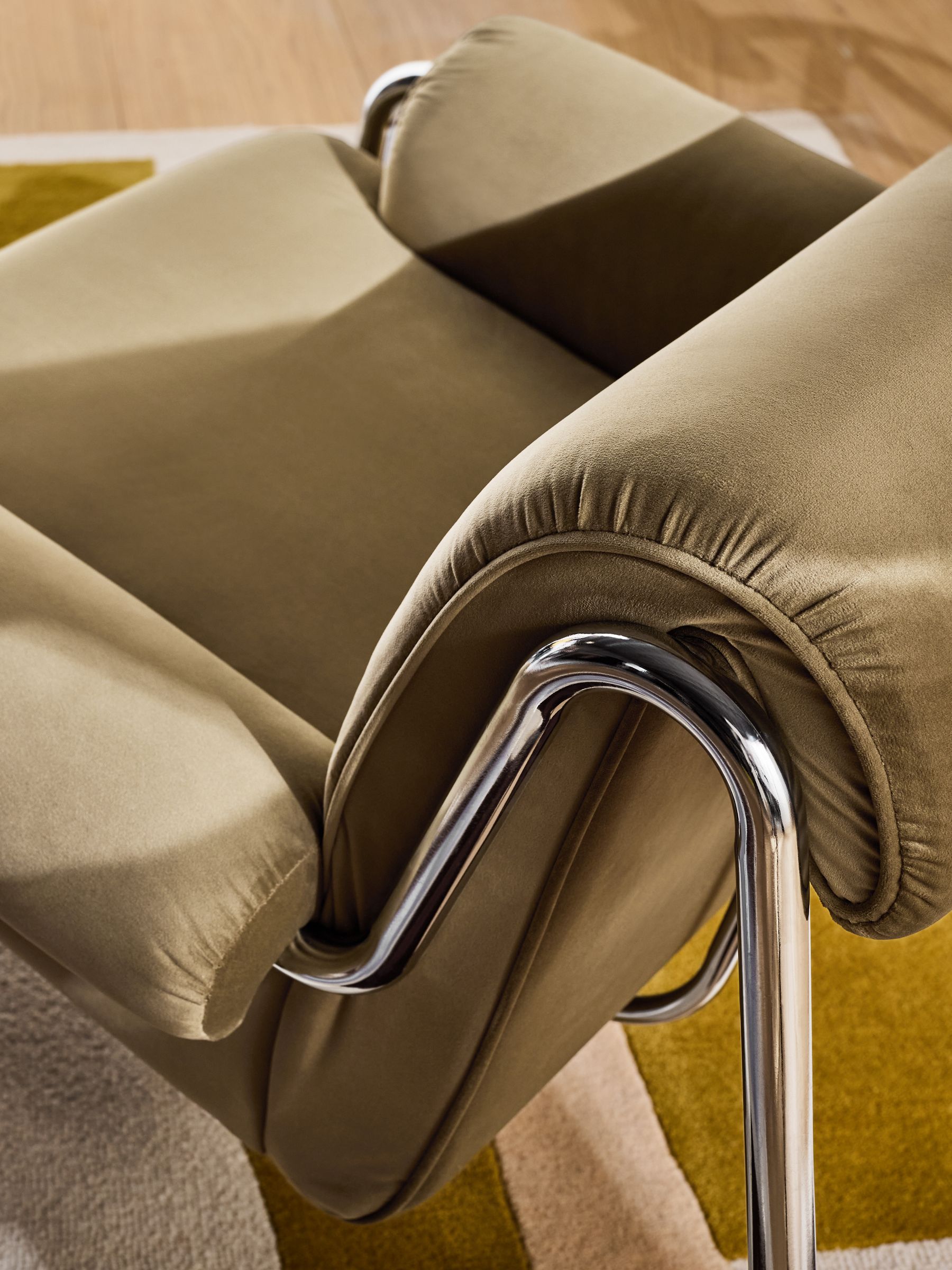 Lorien Chair in Velvet Fern Green - Image 2 of 5