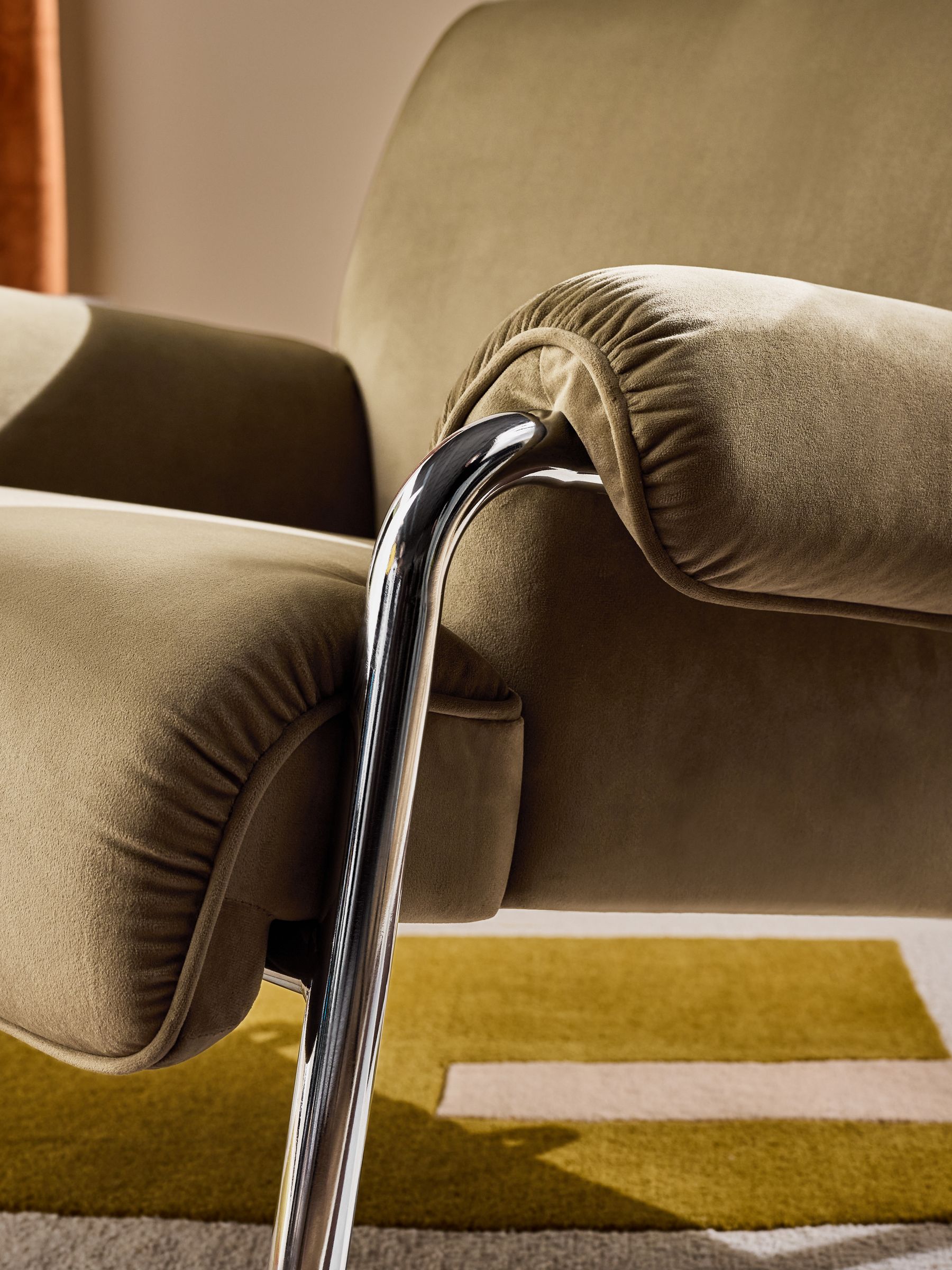 Lorien Chair in Velvet Fern Green - Image 3 of 5