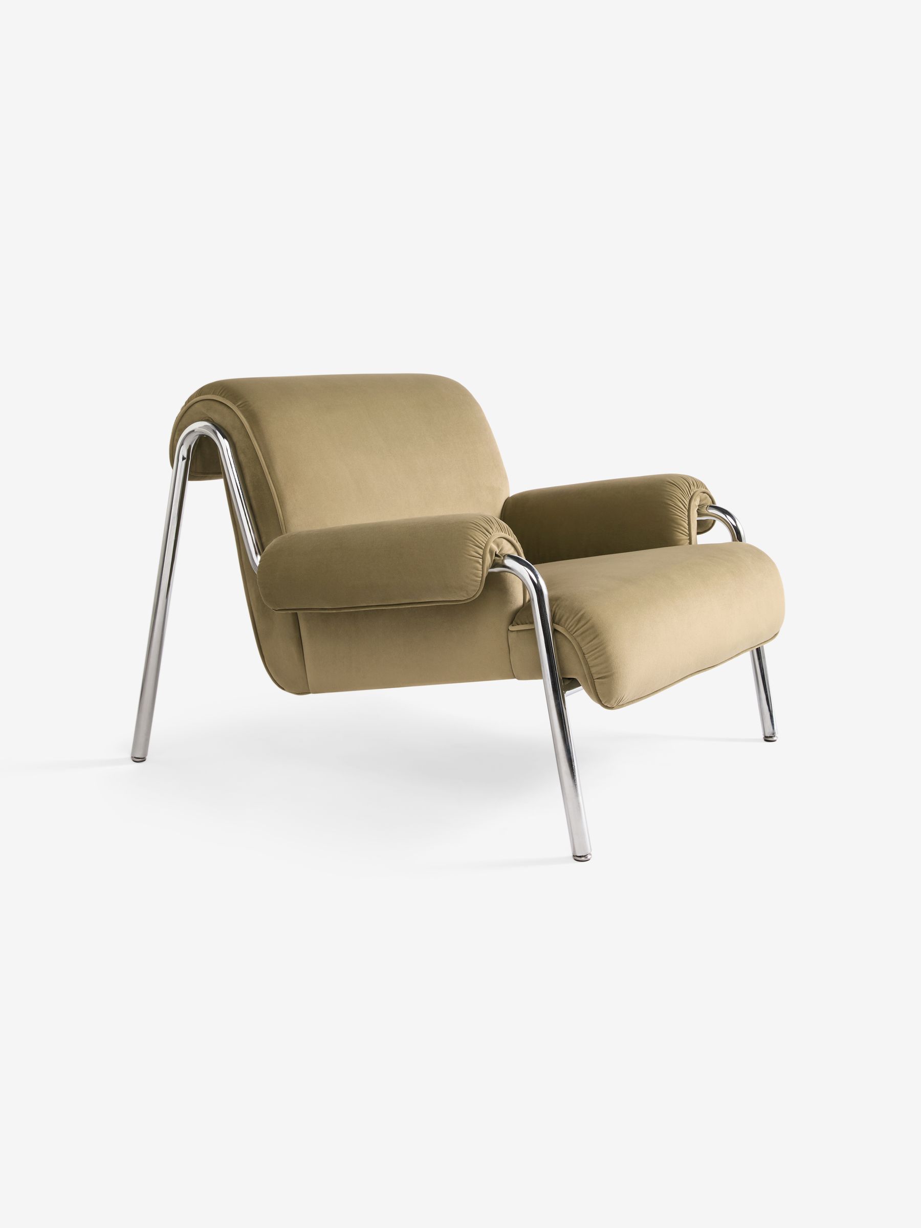 Lorien Chair in Velvet Fern Green - Image 4 of 5