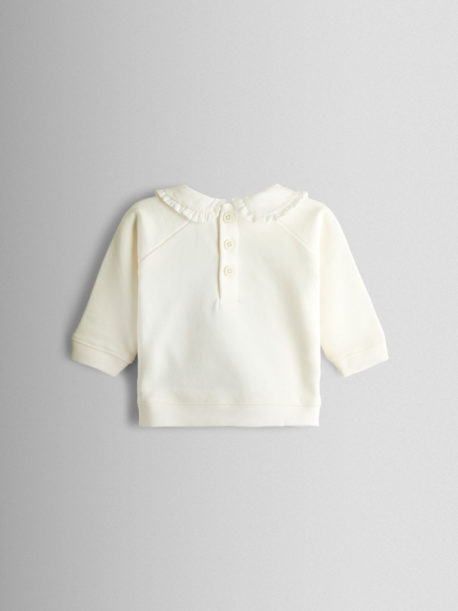 Cream Sweatshirt and Leggings Set - Image 3 of 6