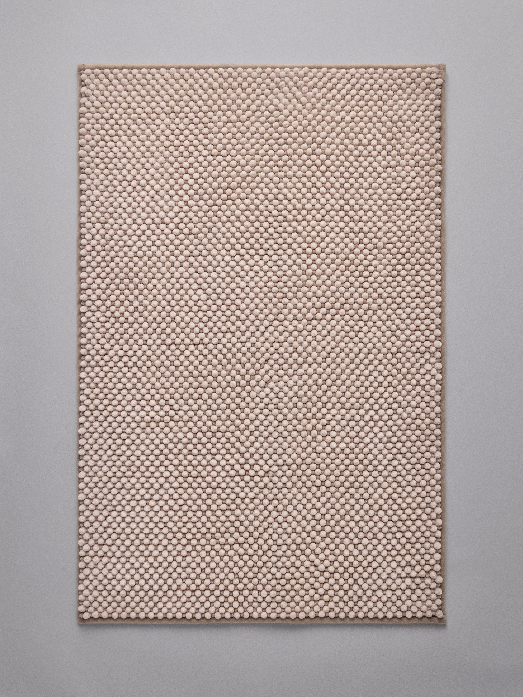 3 Pack Pink/Natural Bobble Bath Mats - Image 4 of 6