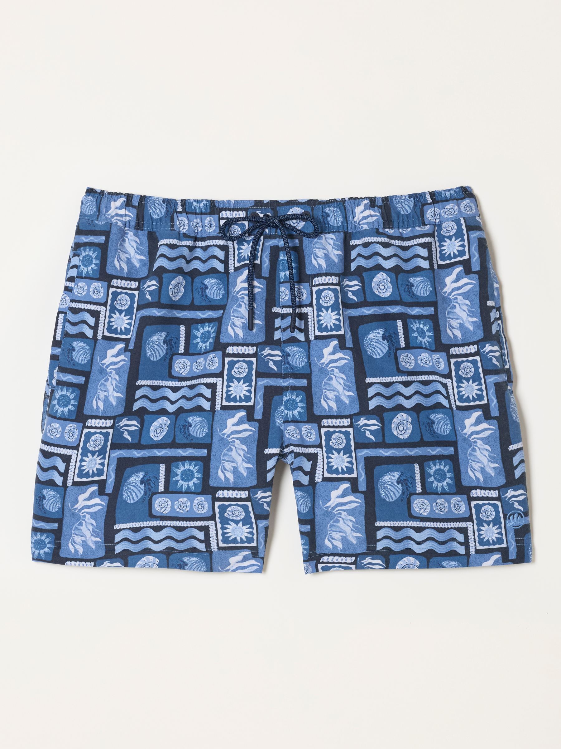 Navy MCS Tile Print Swim Short - Image 6 of 6