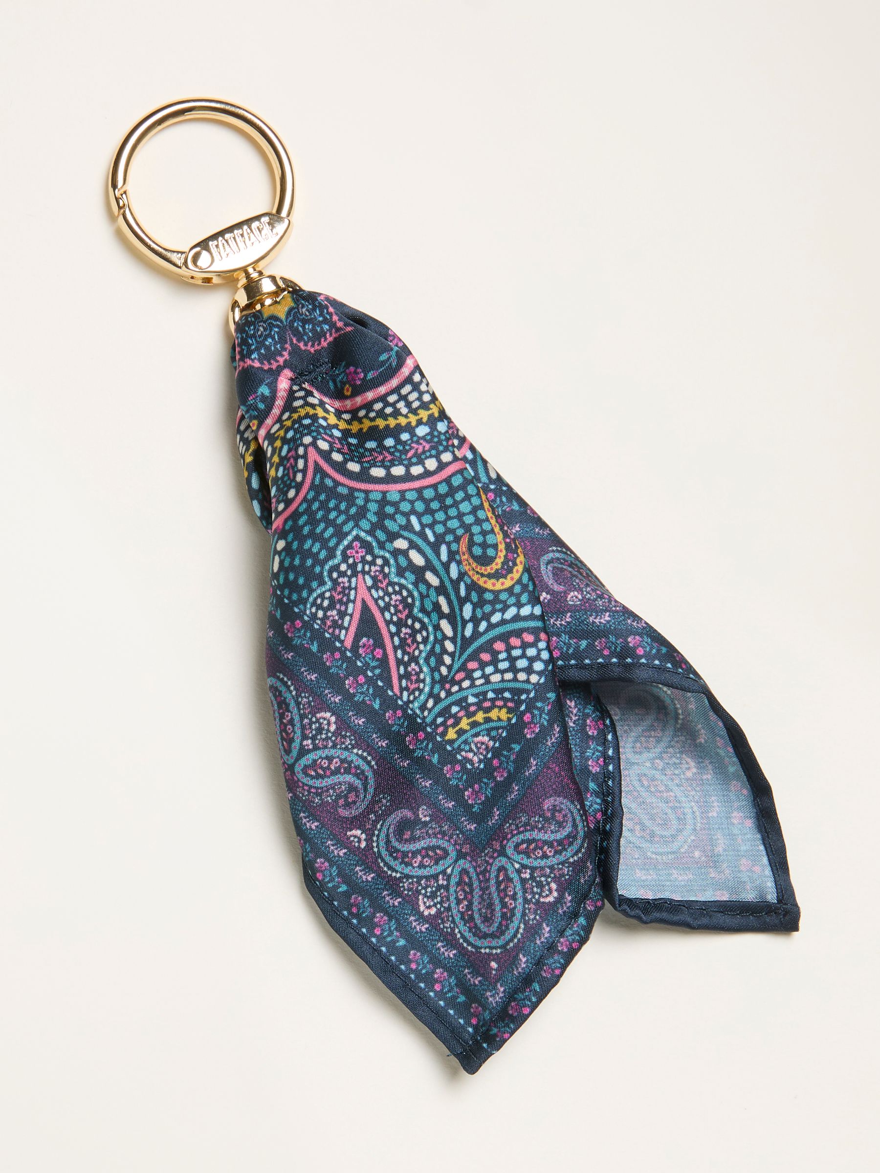 Navy Blue Mosaic Satin Charm - Image 2 of 2