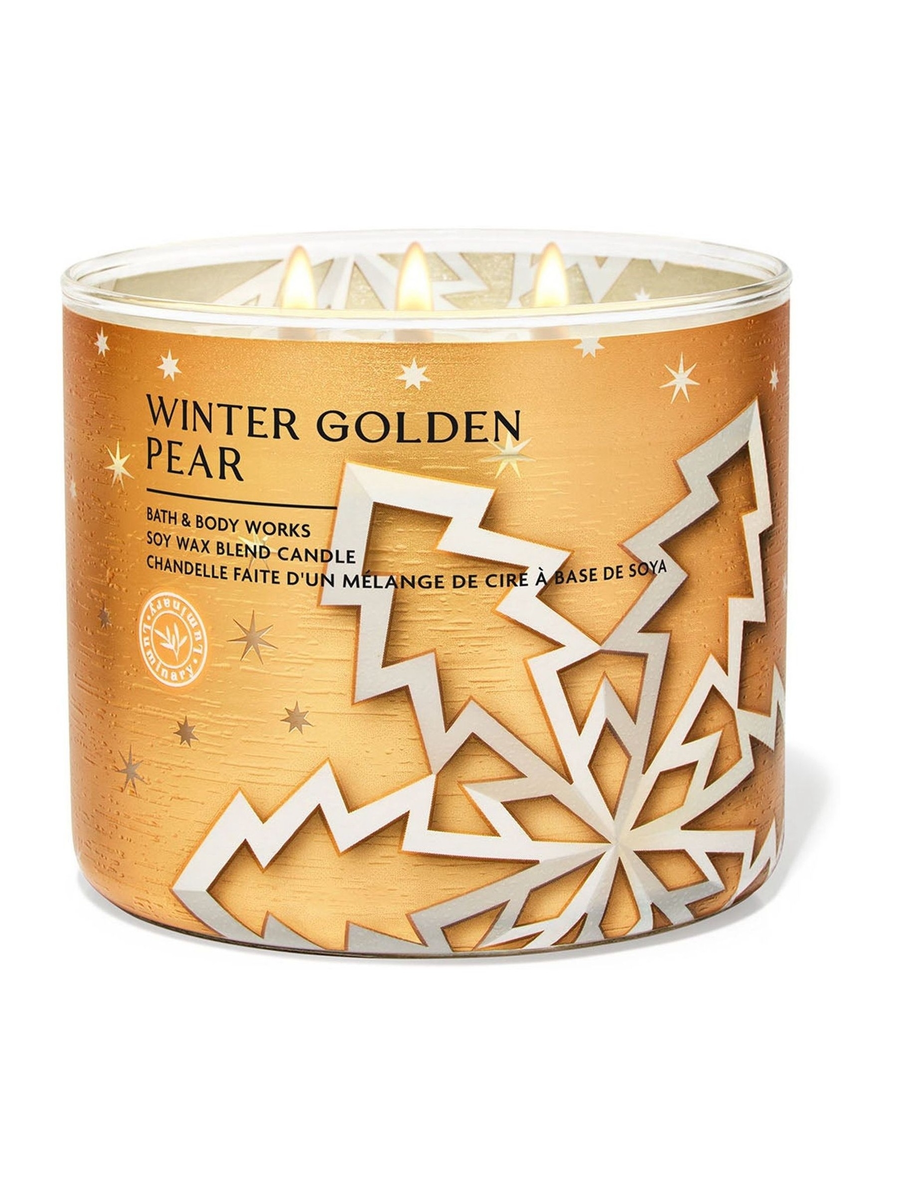 Winter Golden 3-Wick Candle 411g - Image 1 of 2