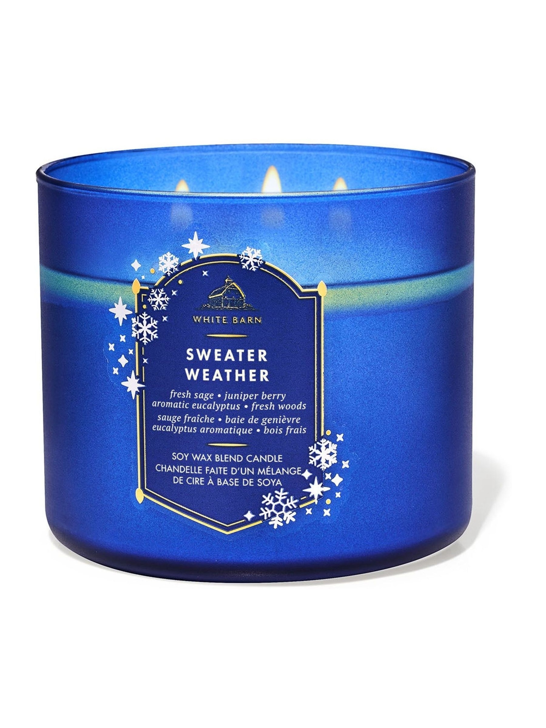 Sweater Weather 3-Wick Candle 411g | Bath & Body Works