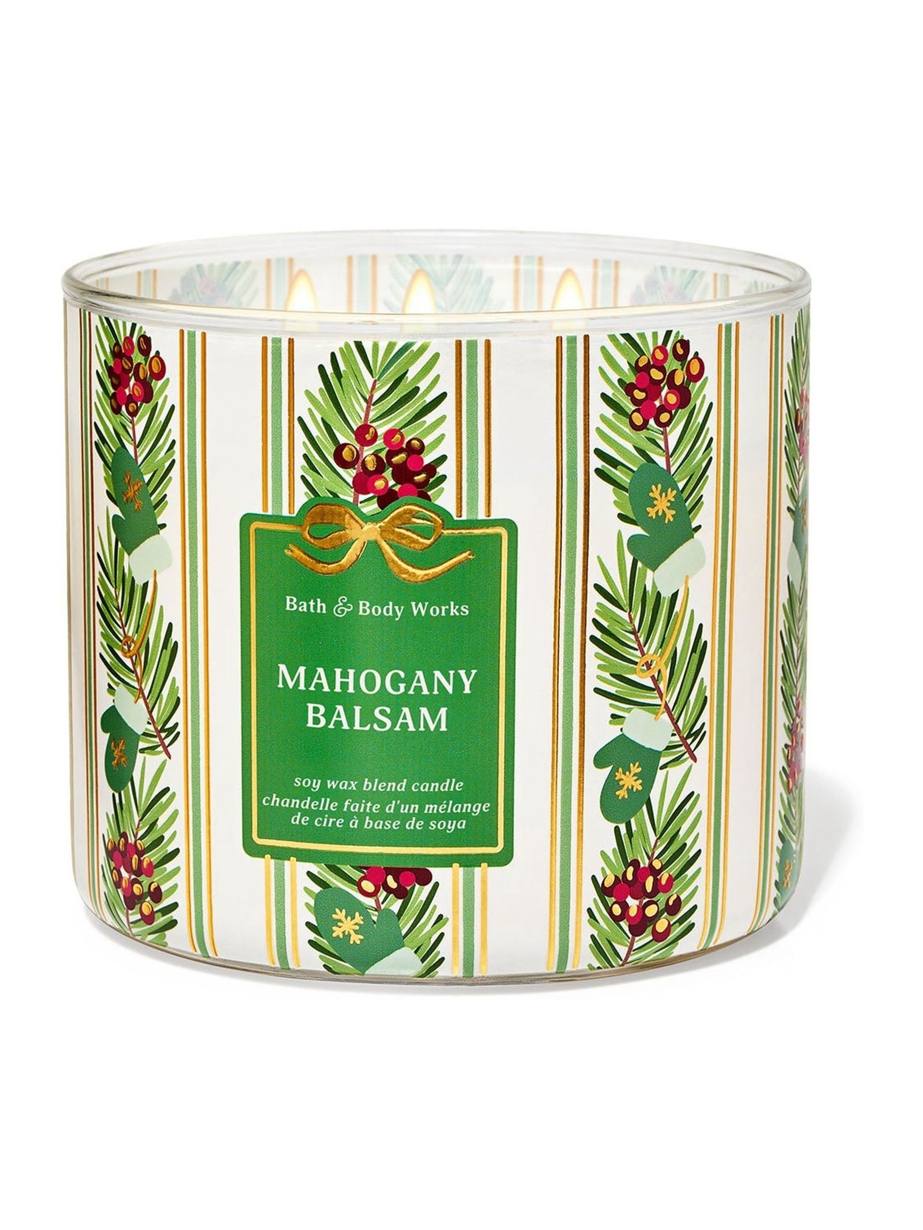 Mahogany Balsam 3-Wick Candle 411g - Image 1 of 1