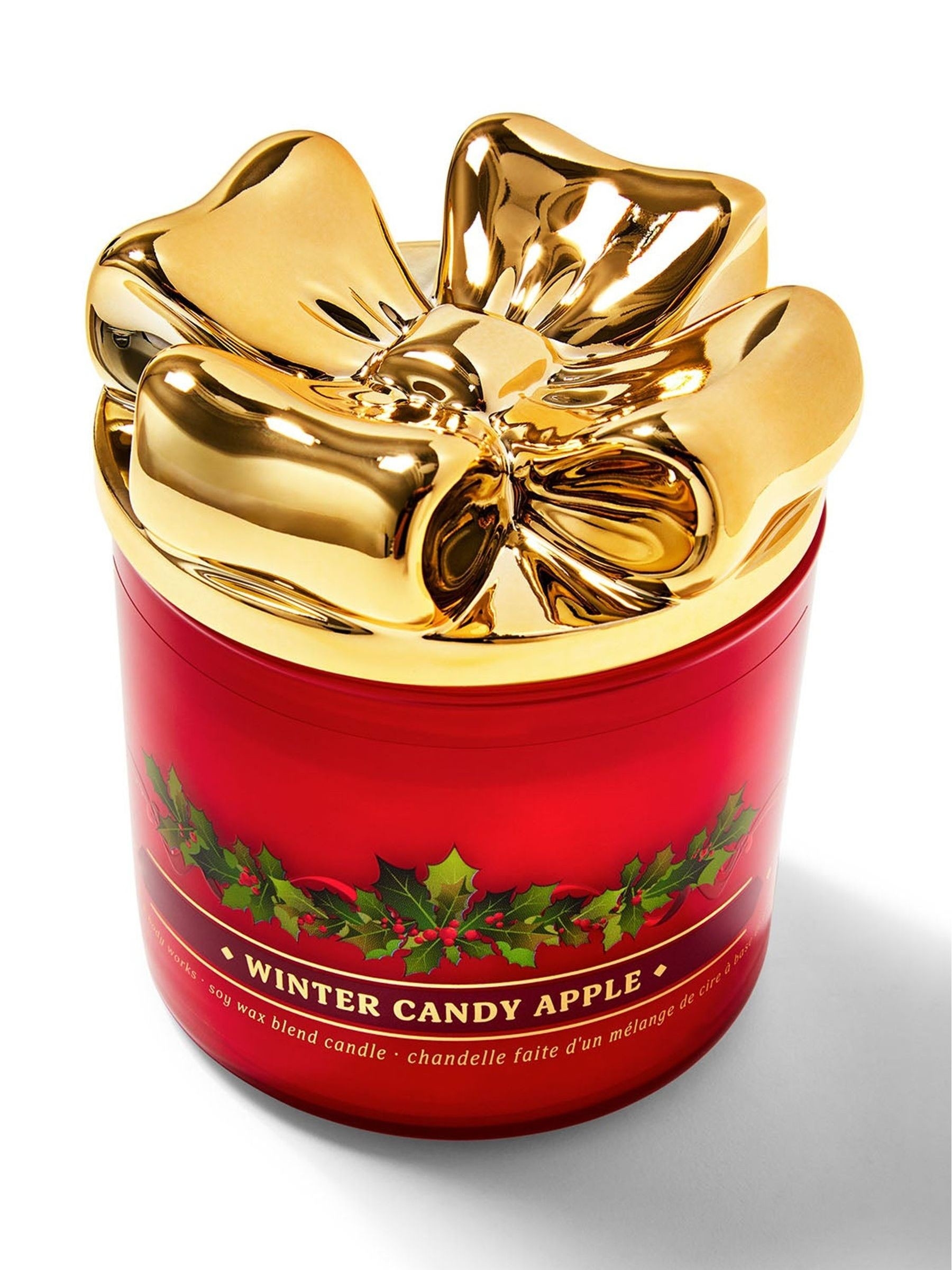 Winter Candy Apple 3-Wick Candle 411g - Image 1 of 1