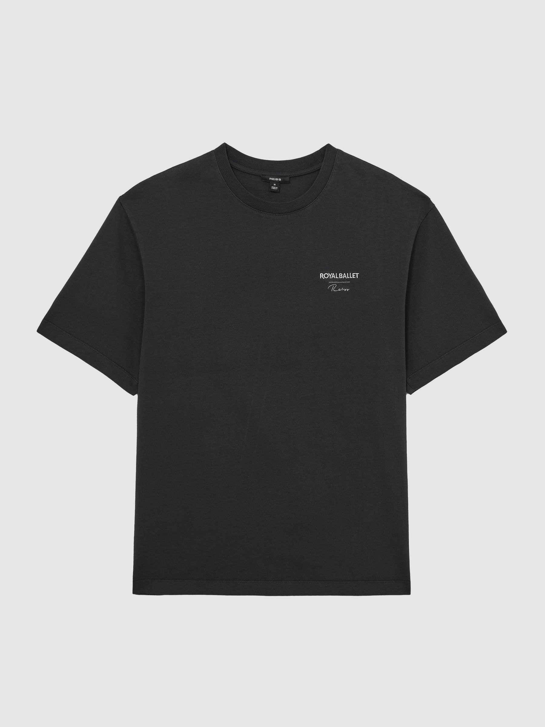 Reiss | Royal Ballet Logo Unisex Fit T-Shirt in Black - image 1
