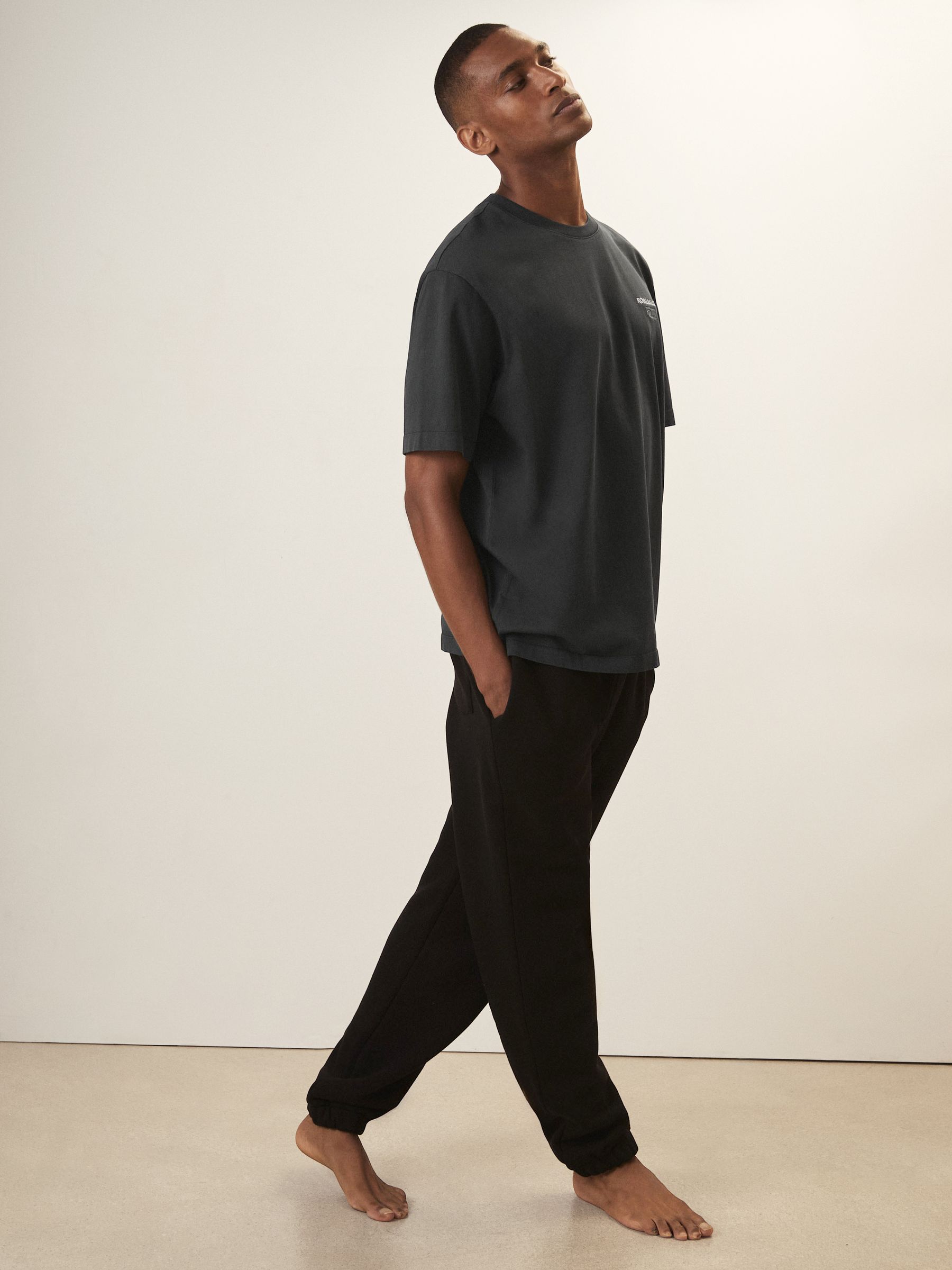 Reiss | Tričko unisex s logem Royal Ballet v černé barvě - Obrázek 3 z 8