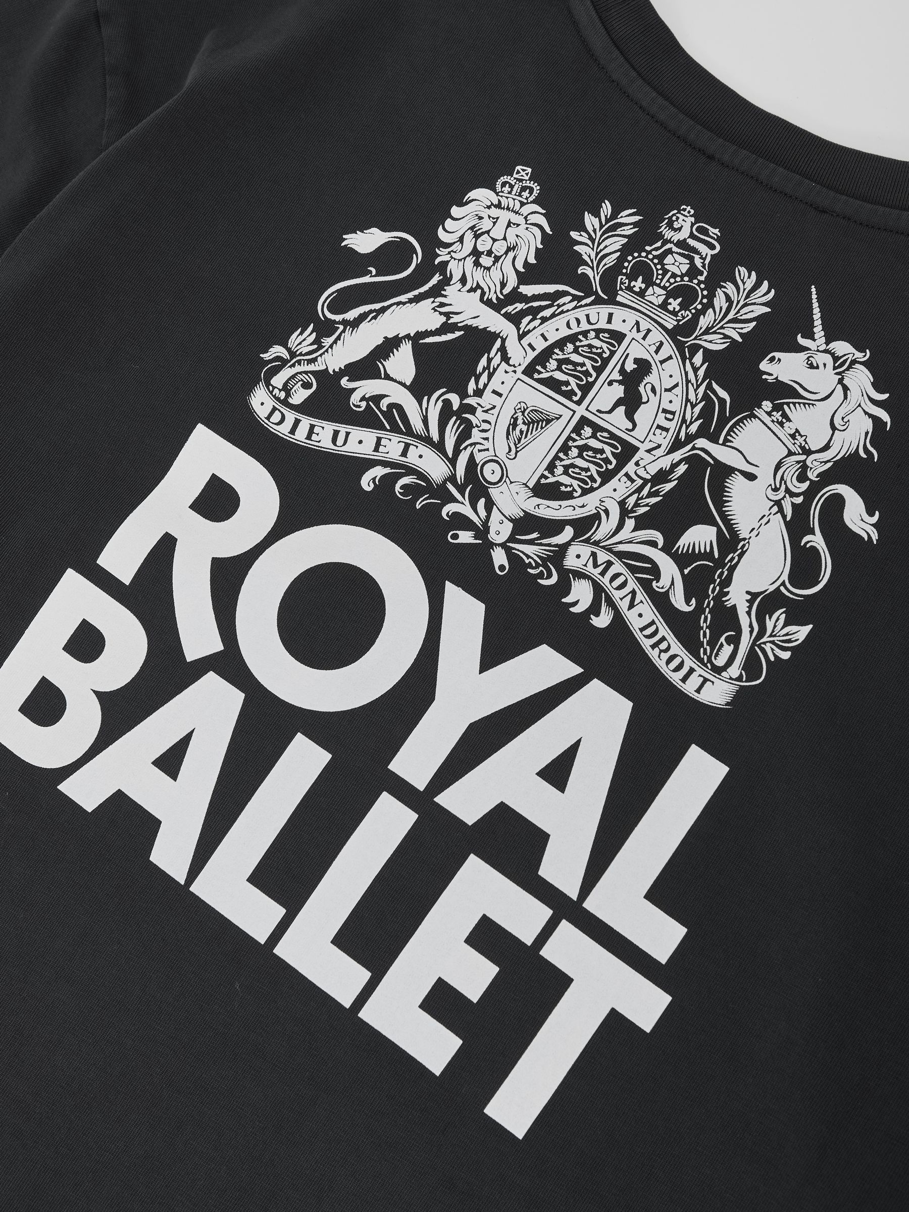 Reiss | Royal Ballet Logo Unisex Fit T-Shirt in Black - image 2