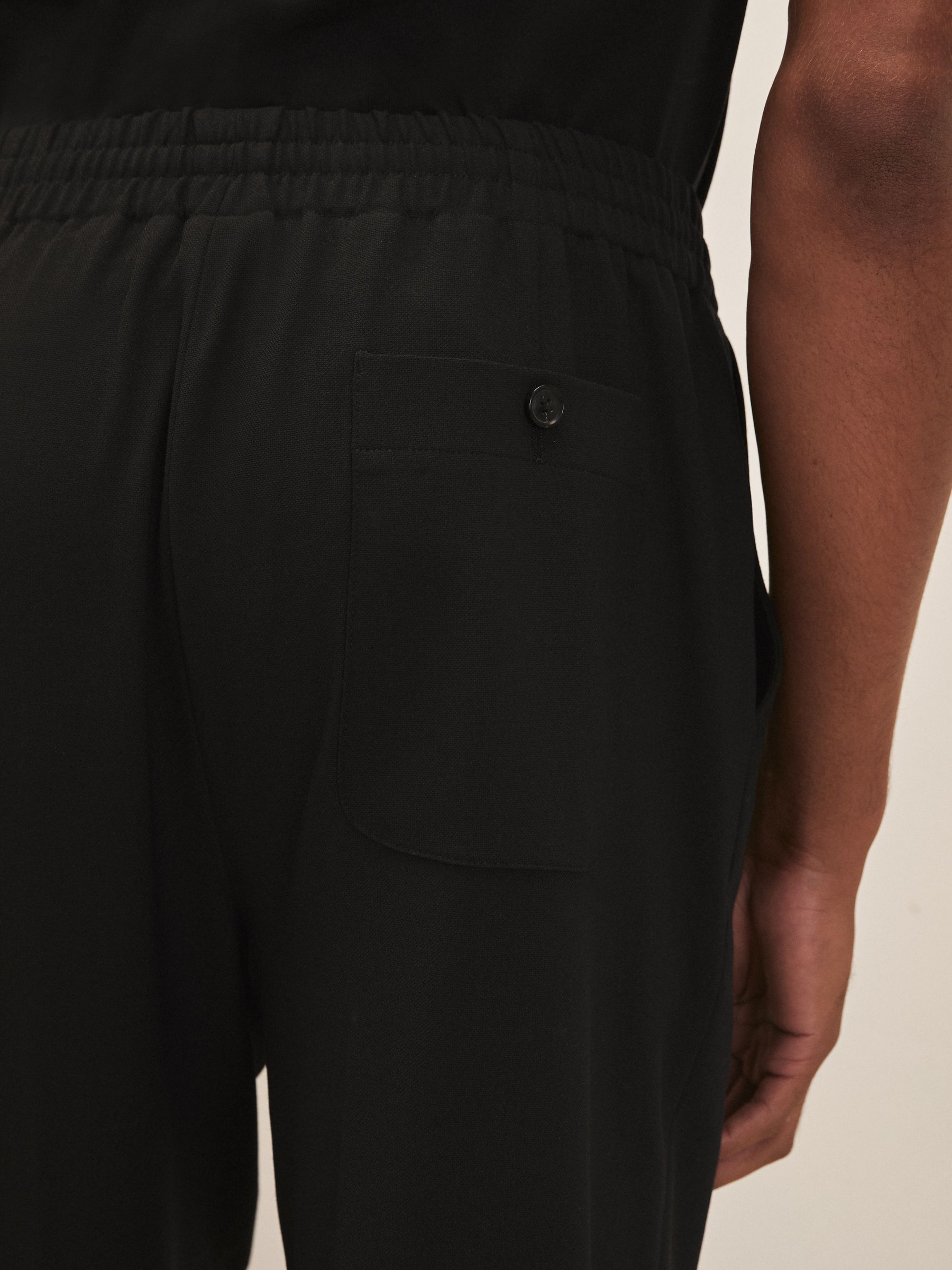 Reiss | Royal Ballet Kalhoty s širokými nohavicemi v černém - Obrázek 4 z 6