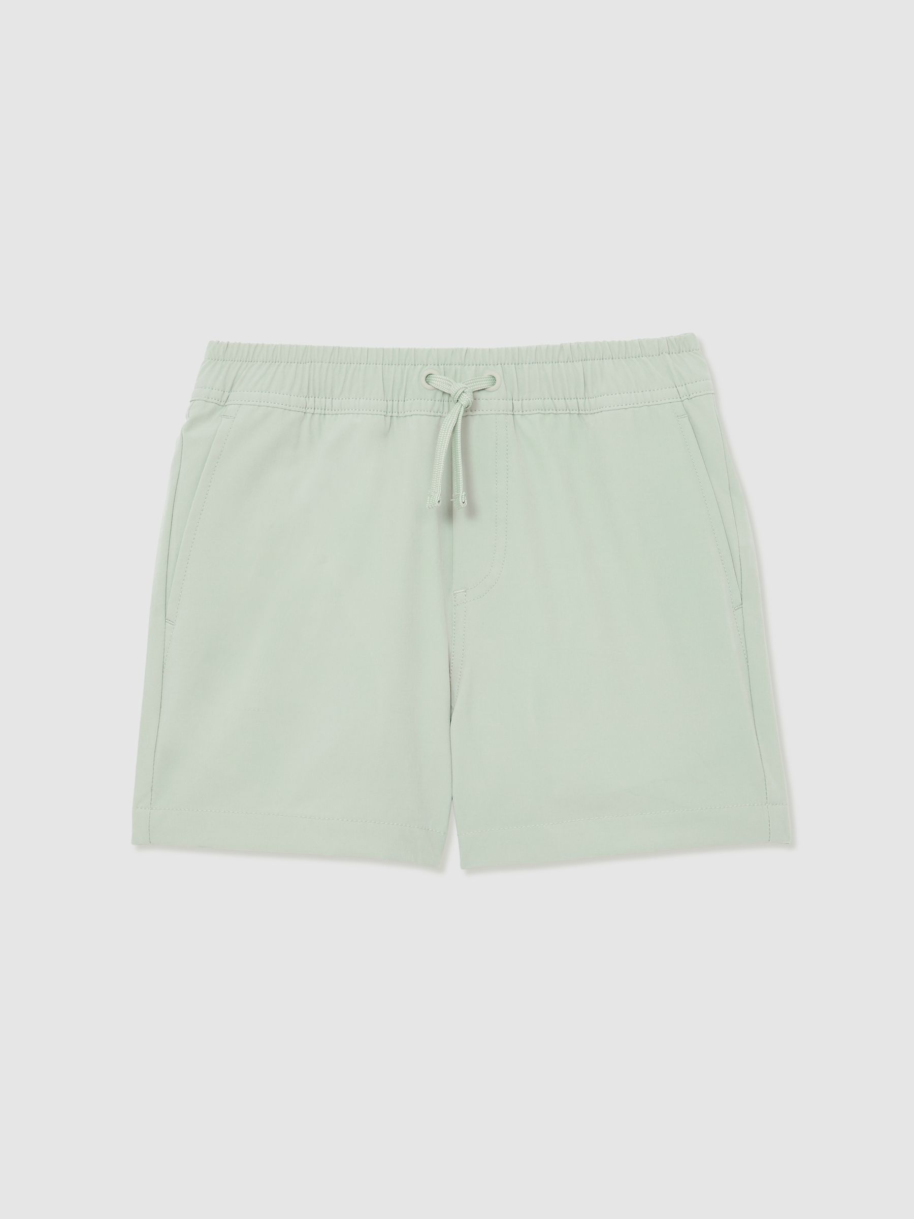 13-14 yrs Drawstring Swim Shorts in Mint Green - Image 1 of 6