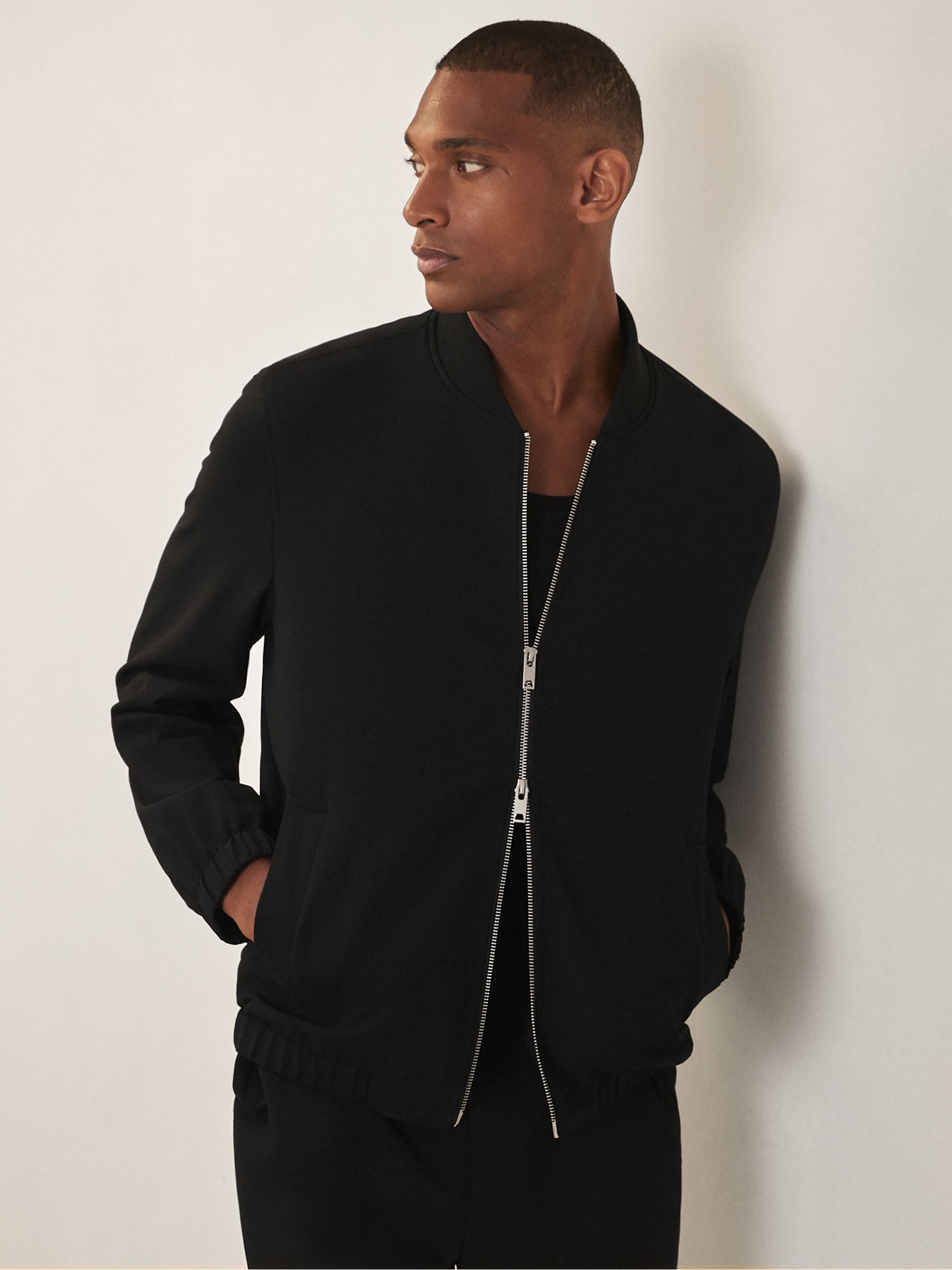 Reiss | Royal Ballet bomber bunda v černé barvě - Obrázek 4 z 6