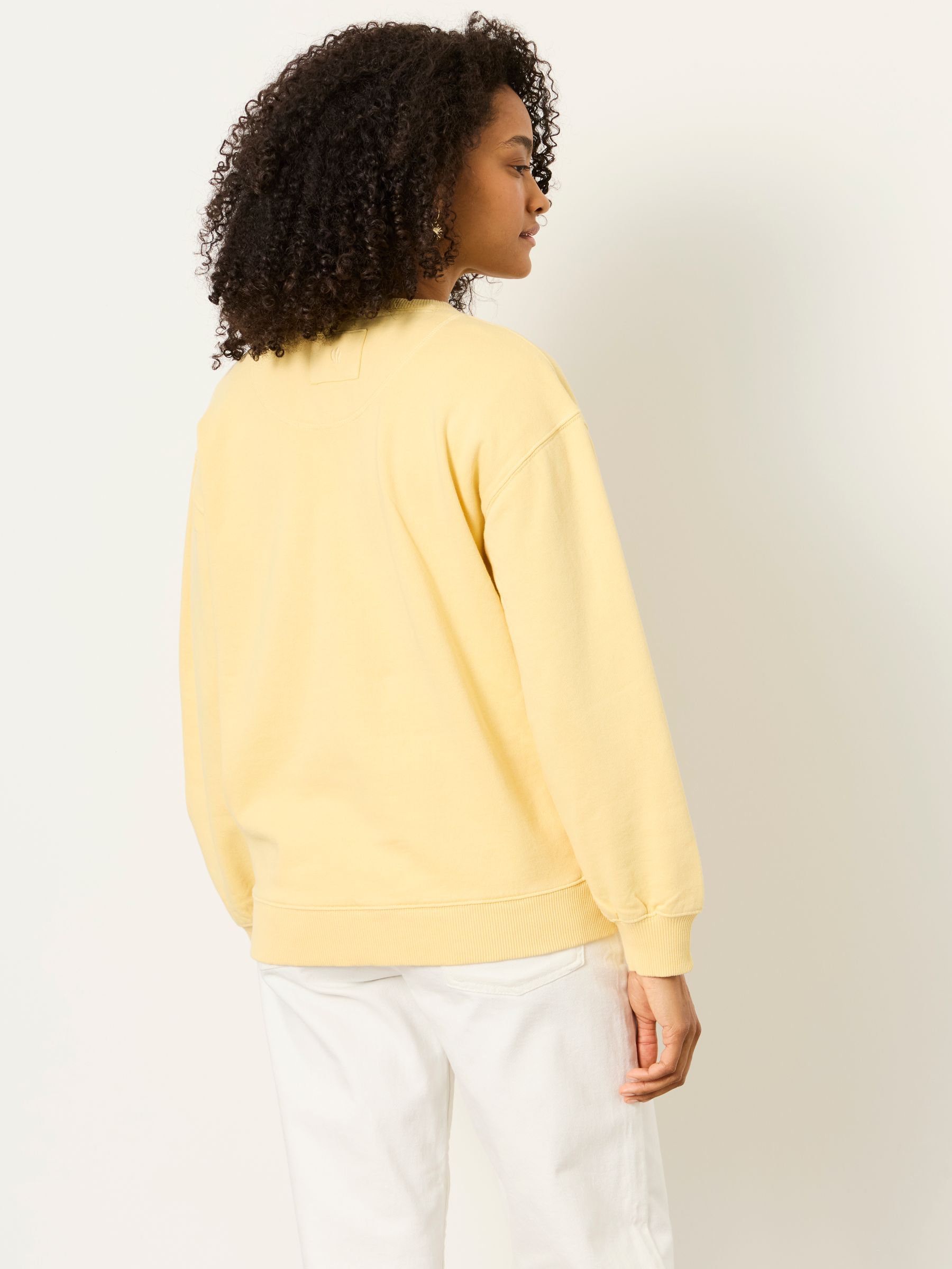 Yellow Garment Dye Henley Top - Image 2 of 6