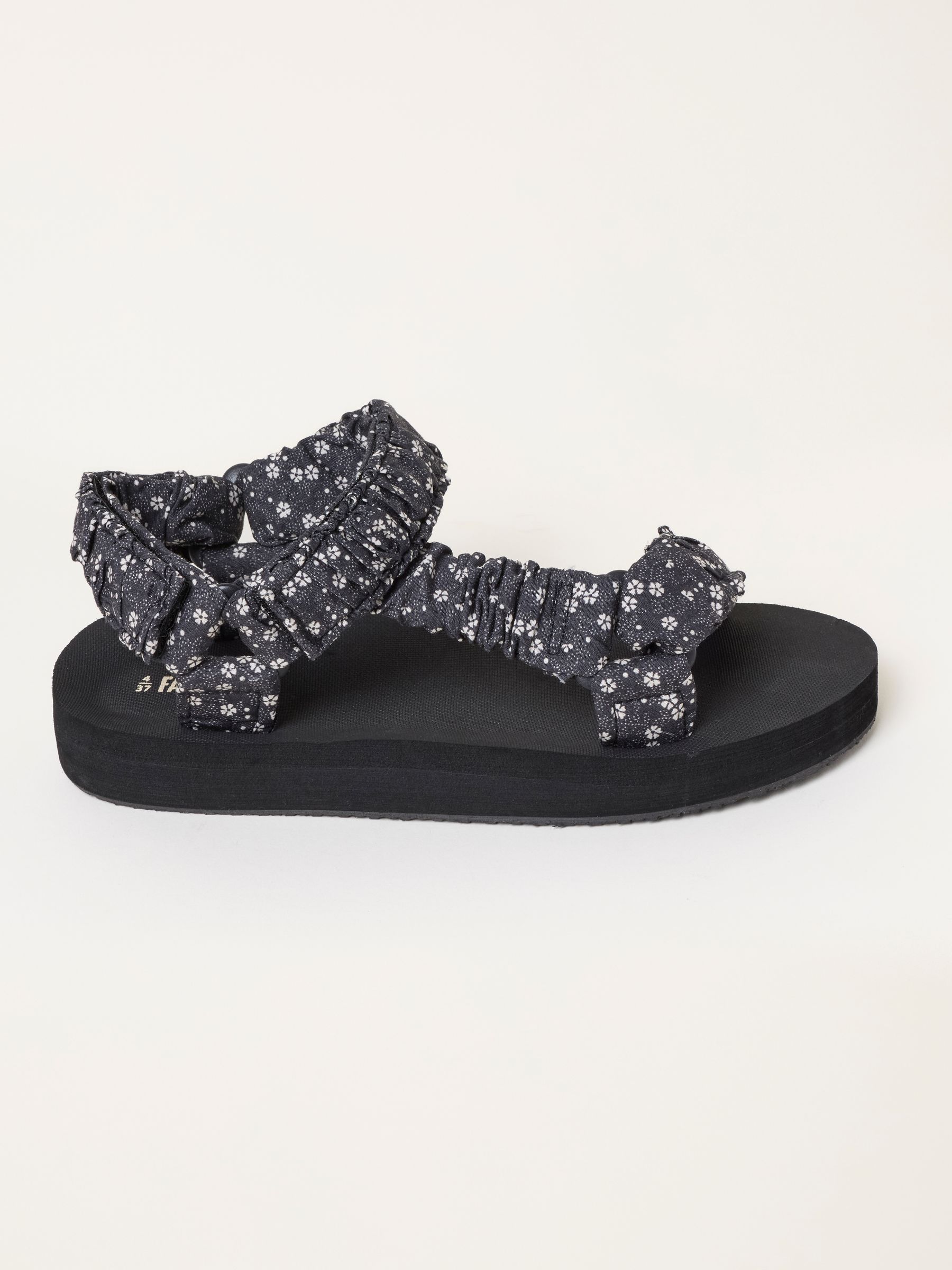 Ettie Black Comfort Walking Sandal - Image 3 of 5