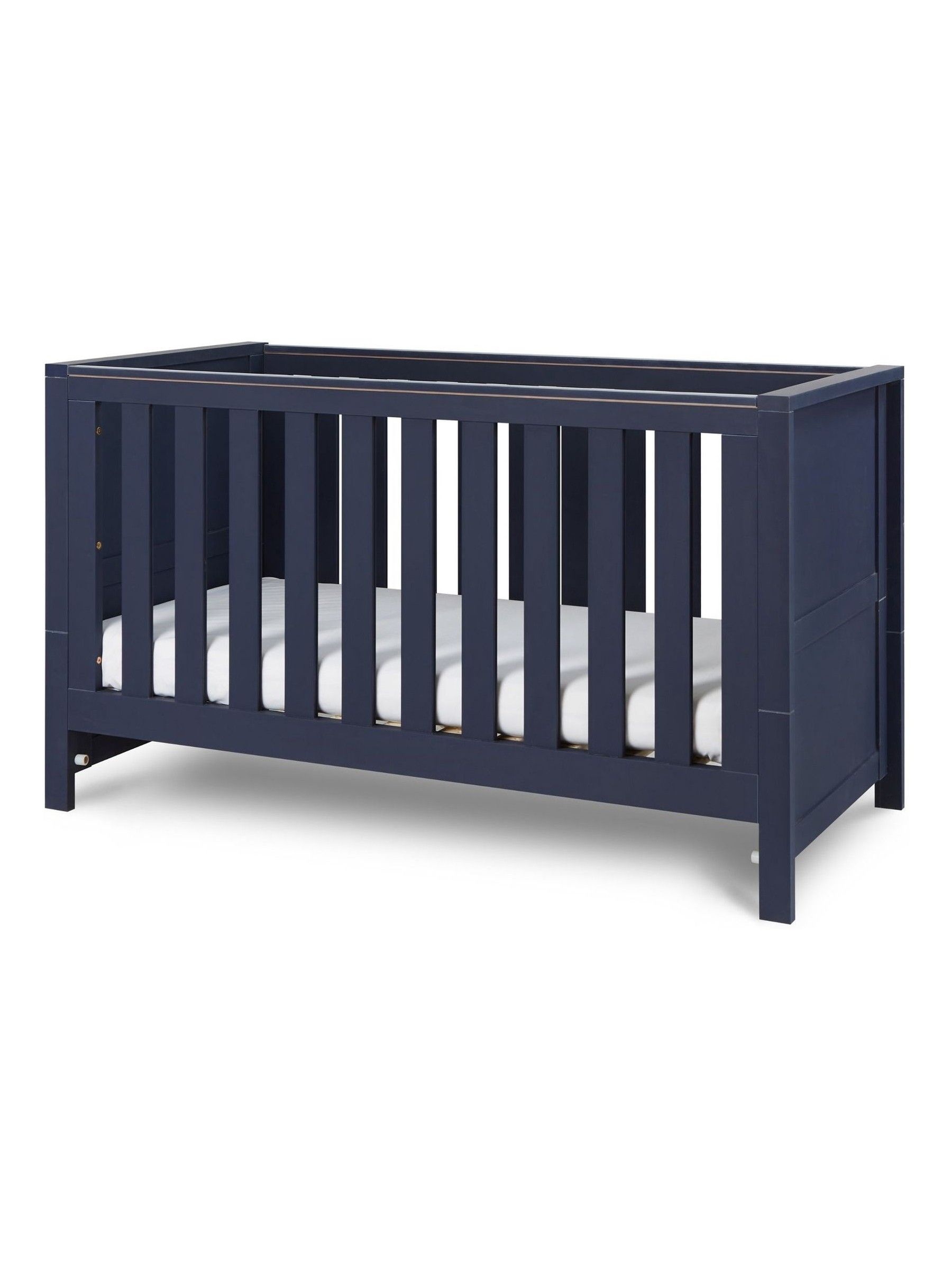 Tutti Bambini Navy Tivoli Cot Bed - Image 2 of 7