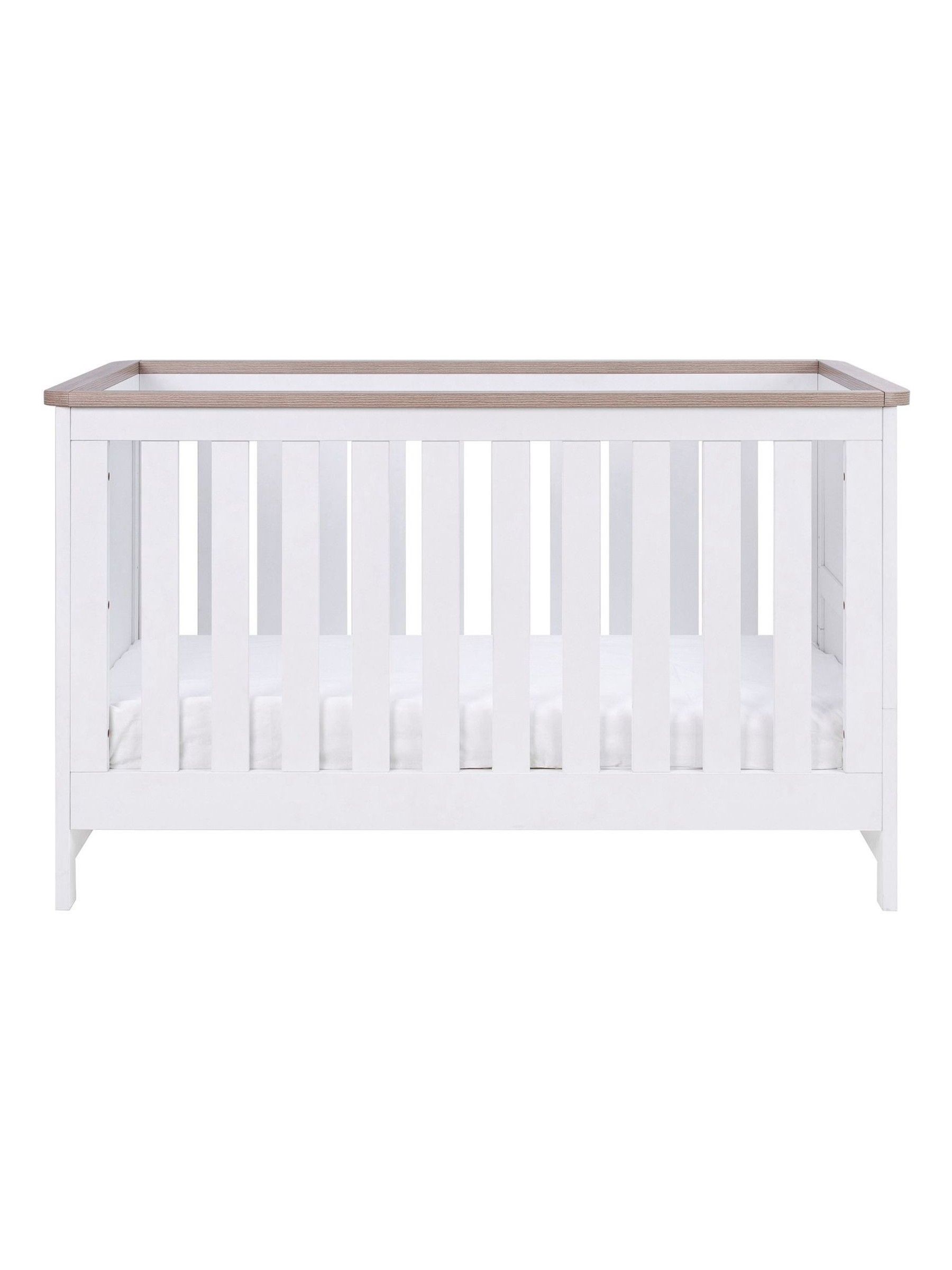 Tutti Bambini White  Oak Verona Cot Bed - Image 3 of 6