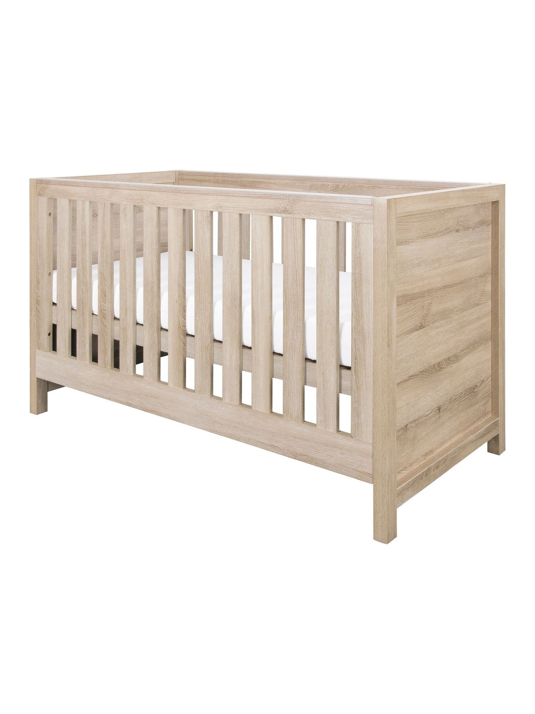 Tutti Bambini Oak Modena 3 in 1 Cot Bed - Image 4 of 4 Tutti Bambini Oak Modena 3 in 1 Cot Bed - Image 4 of 4