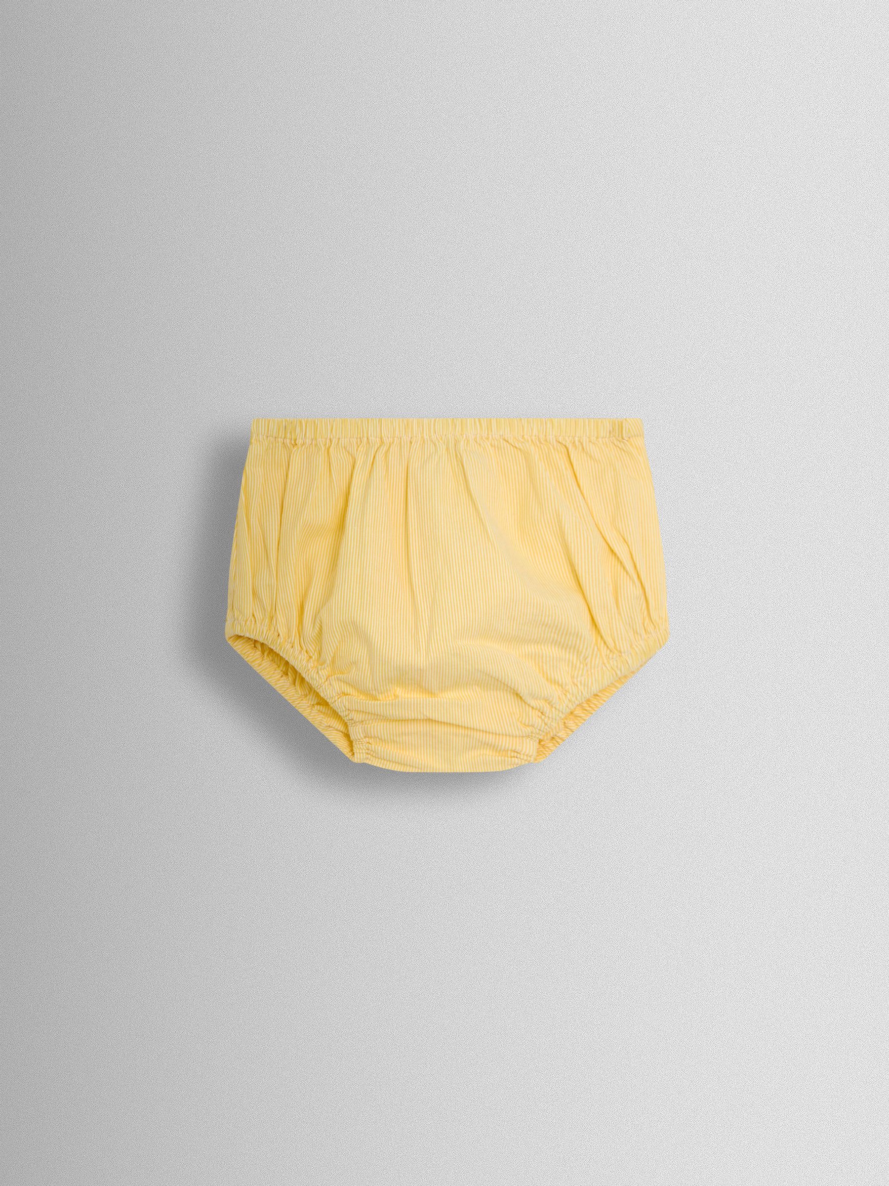 Light Yellow Sailor Stripe Party Dress - Image 5 of 6