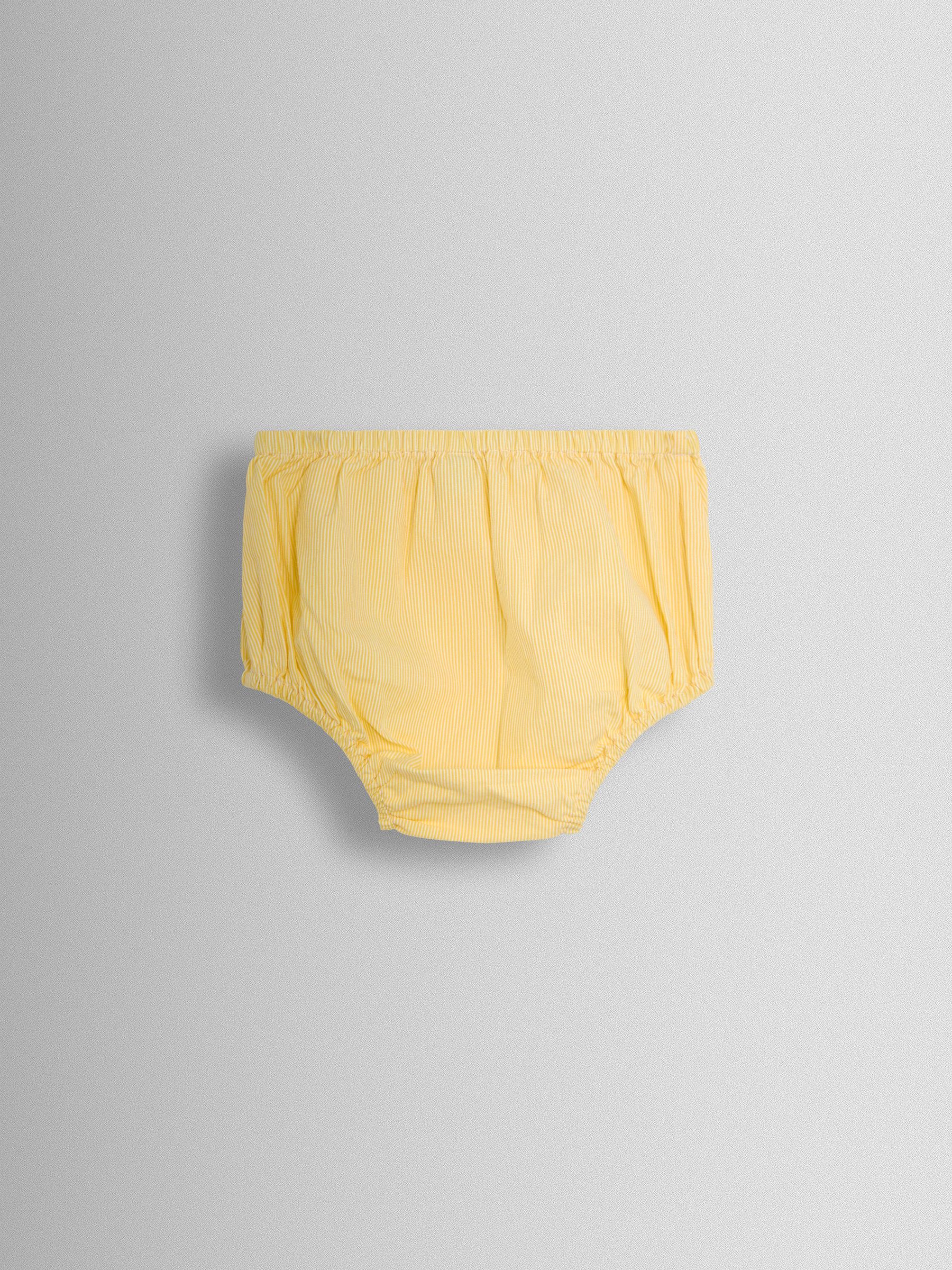 Yellow Sailor Stripe Party Dress - Image 7 of 7