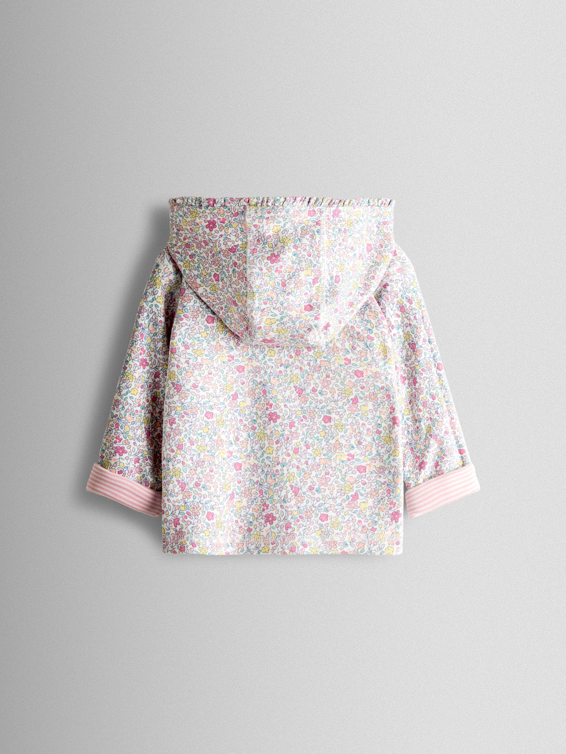 Light Pink Bunny Ditsy Reversible Hoodie - Image 5 of 9